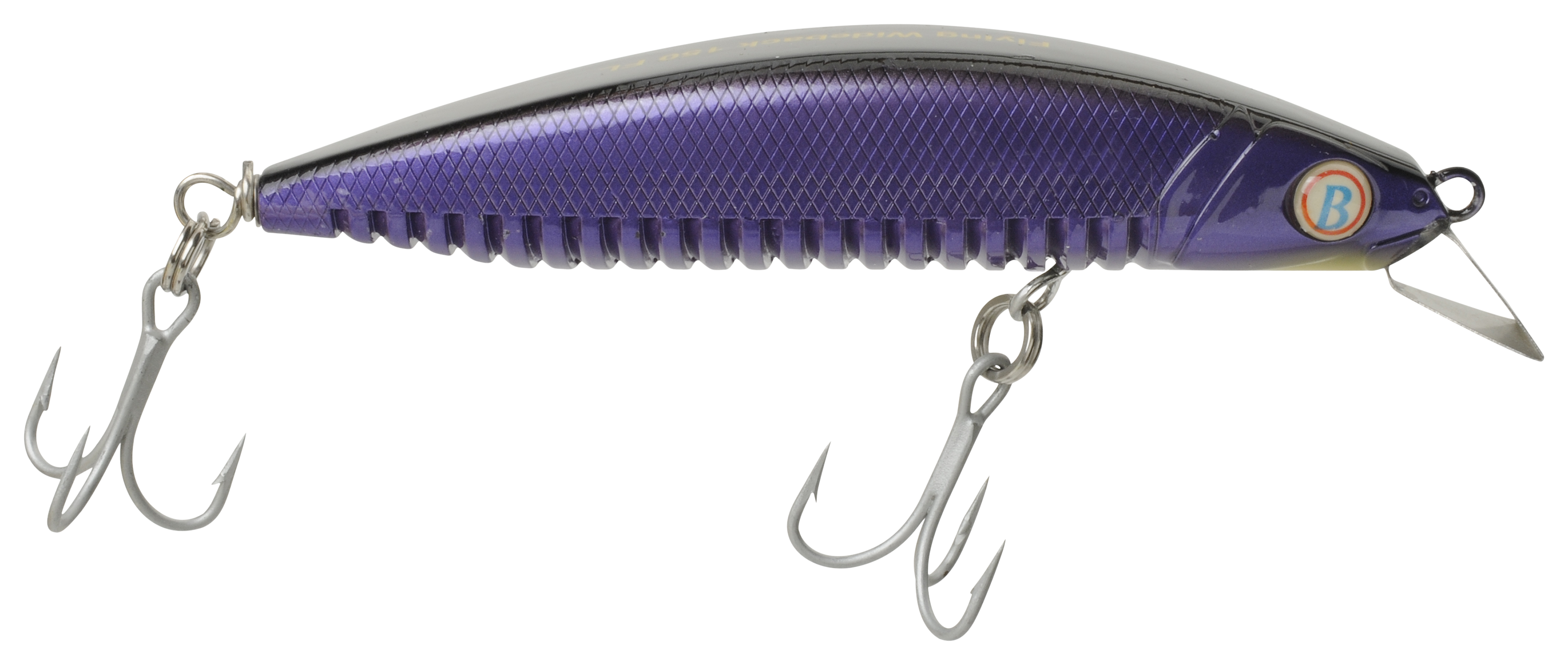 Ocean Born Flying Wideback Minnow - 2-1/2 oz. - Black Violet