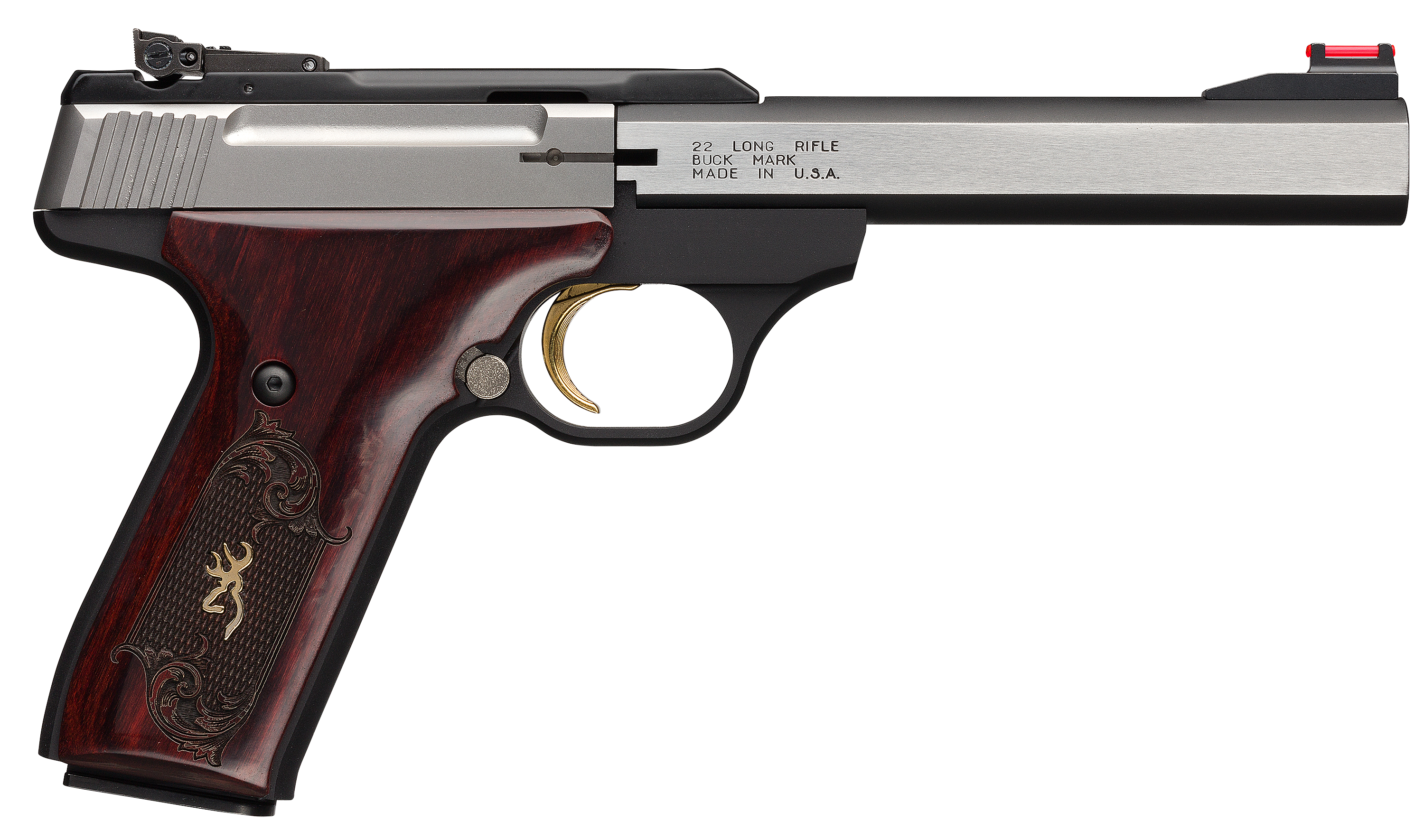 Browning Buck Mark Medallion Rosewood SemiAuto Pistol