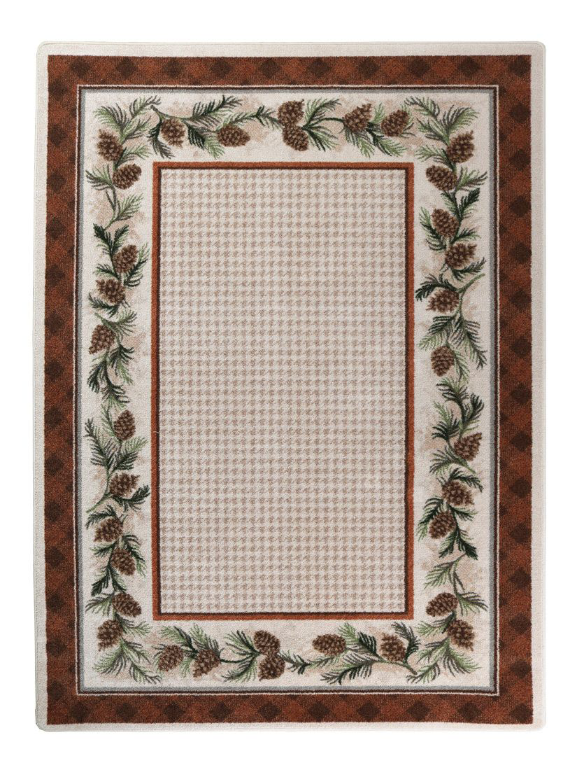 American Dakota Appalachian Pine Area Rug - 3 x 4