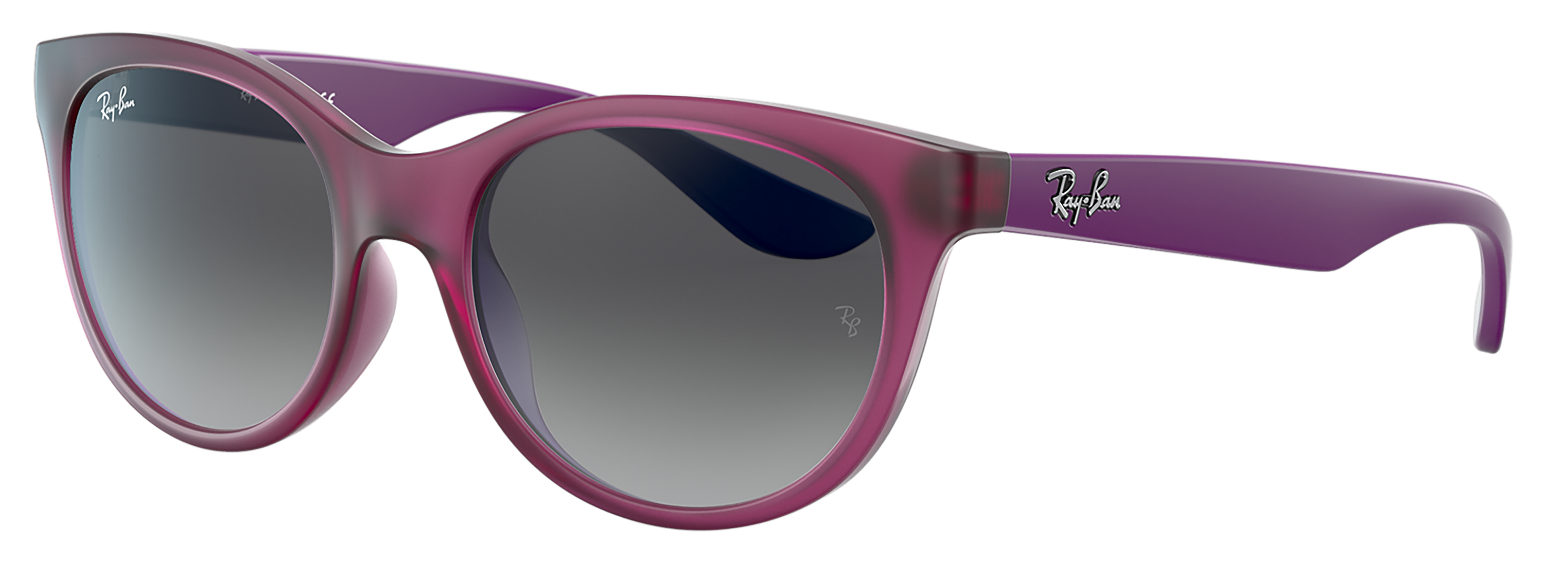 Ray-Ban Jr. Ray-Ban Jr. RJ9068S Gradient Sunglasses for Kids - Transparent Violet/Pink/Gray Gradient - $77.00 at Cabela's Program