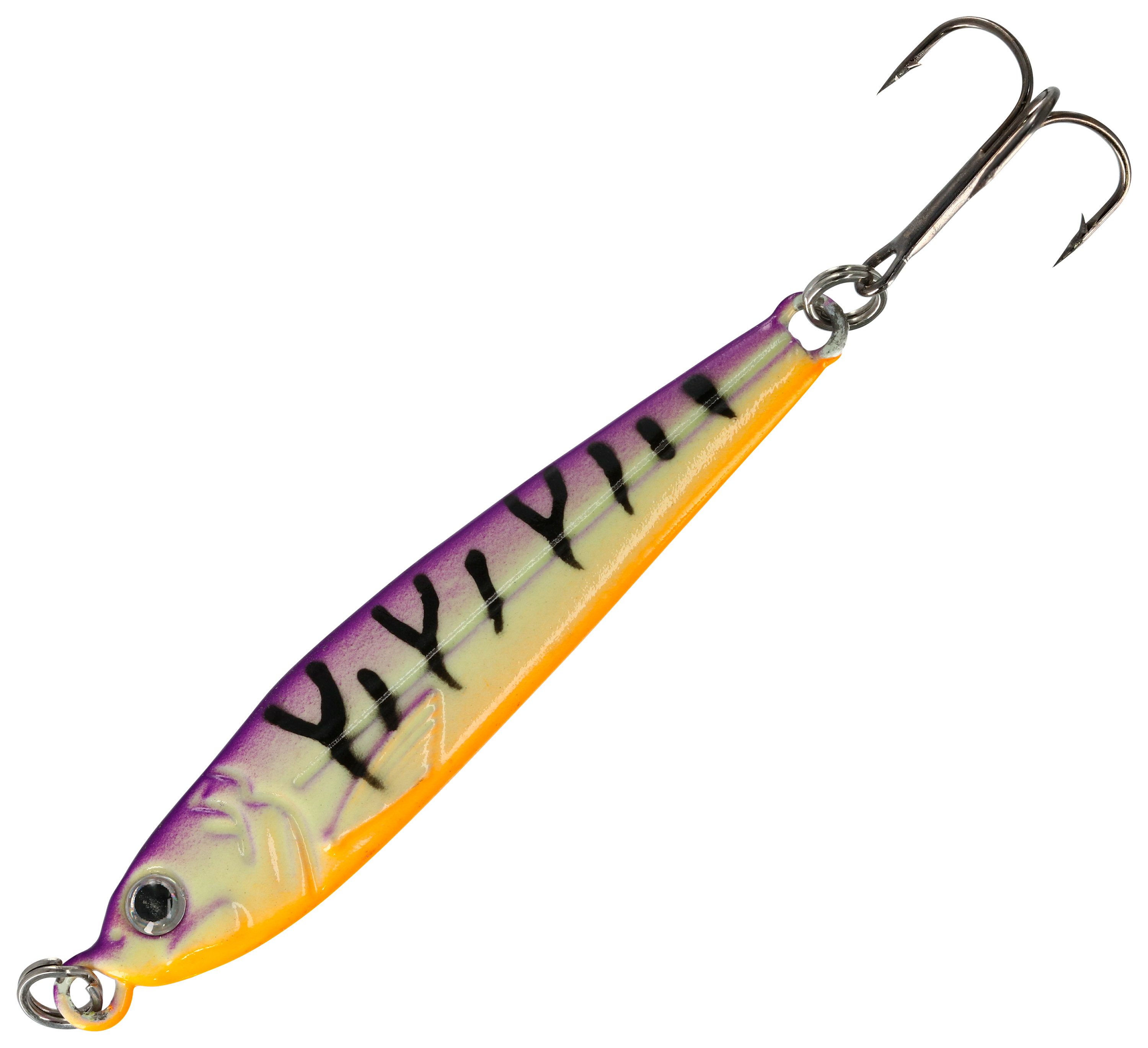 Image of Bass Pro Shops RealImage Jigging Spoon - 3-1/4' - 1-1/2 oz. - Dominator Glow in Dark