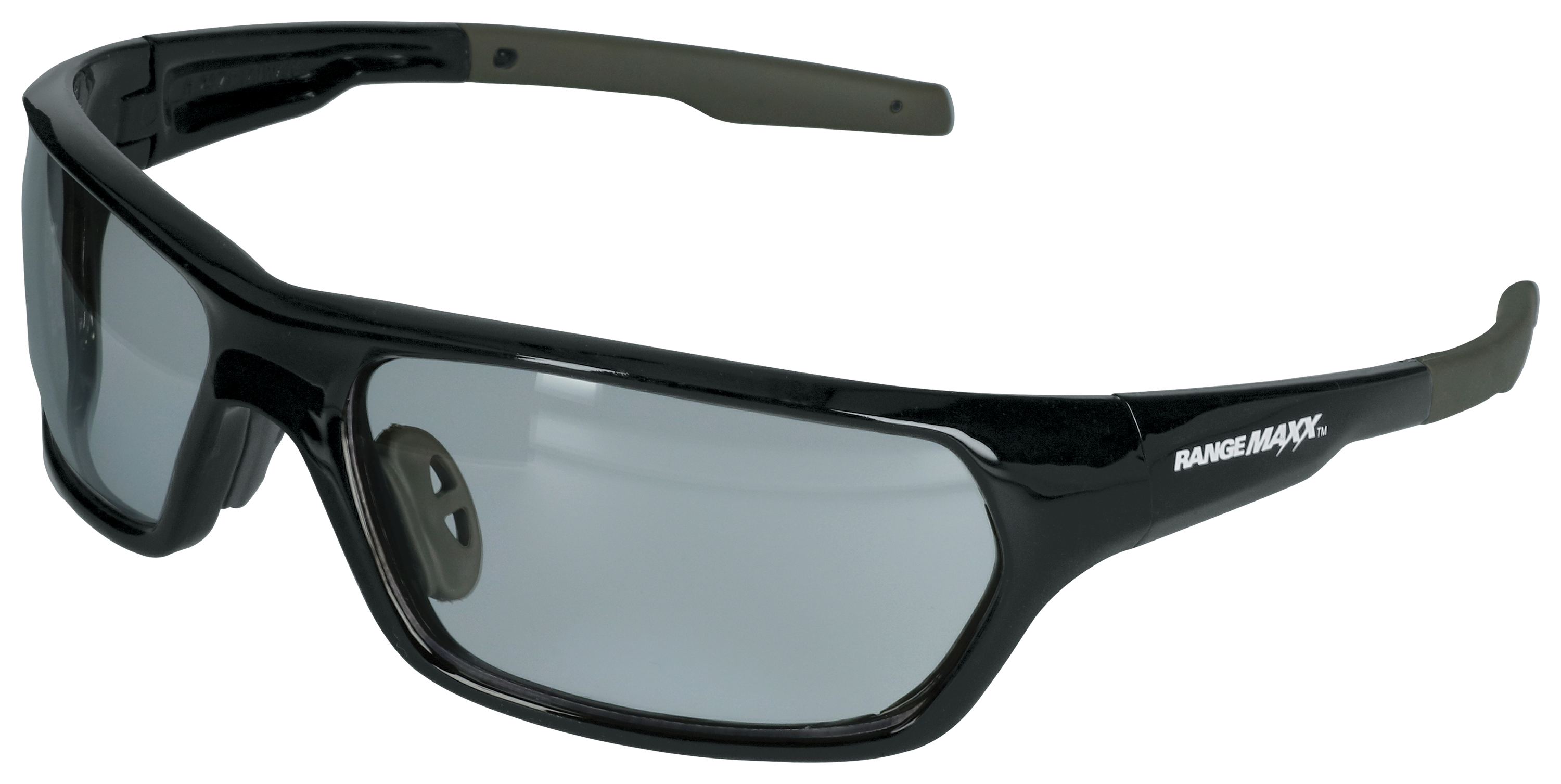 RangeMaxx Performance Full Frame Wraparound Shooting Glasses - Clear - RangeMaxx