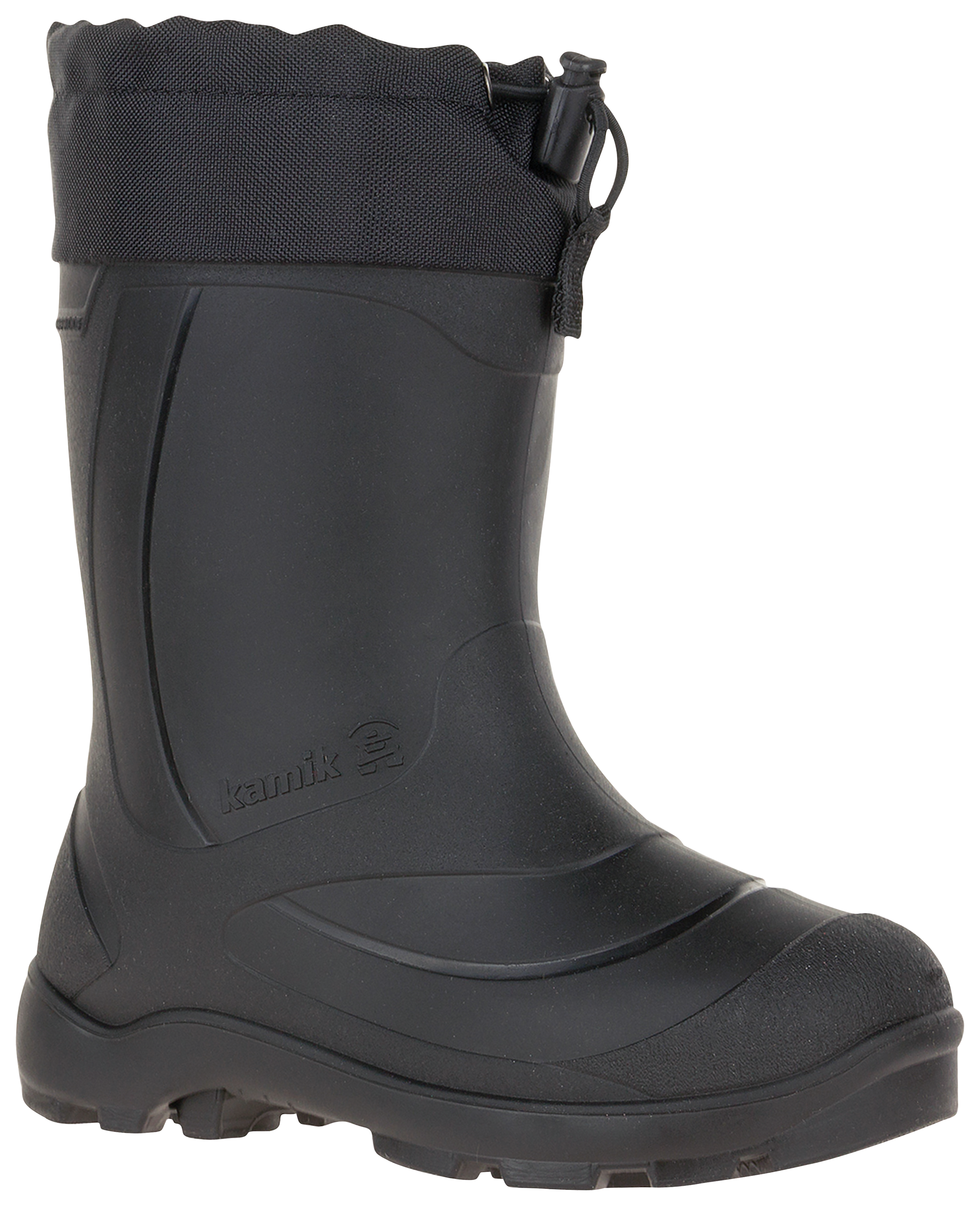 Kamik Snobuster 1 Winter Boots for Kids - Black - 4 Kids