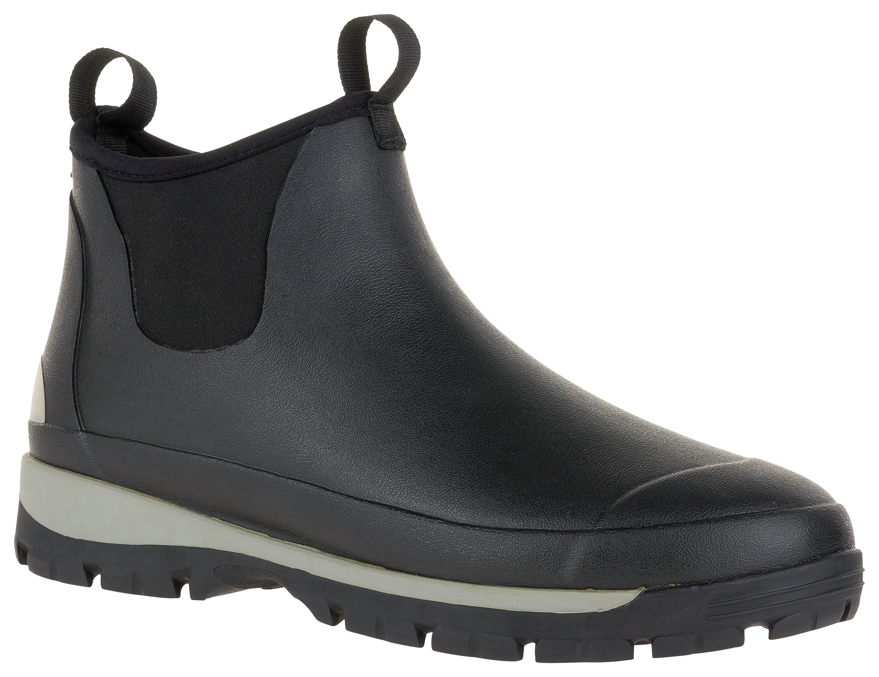 Kamik Lars Lo Short Rubber Boots for Men - Black - 10M
