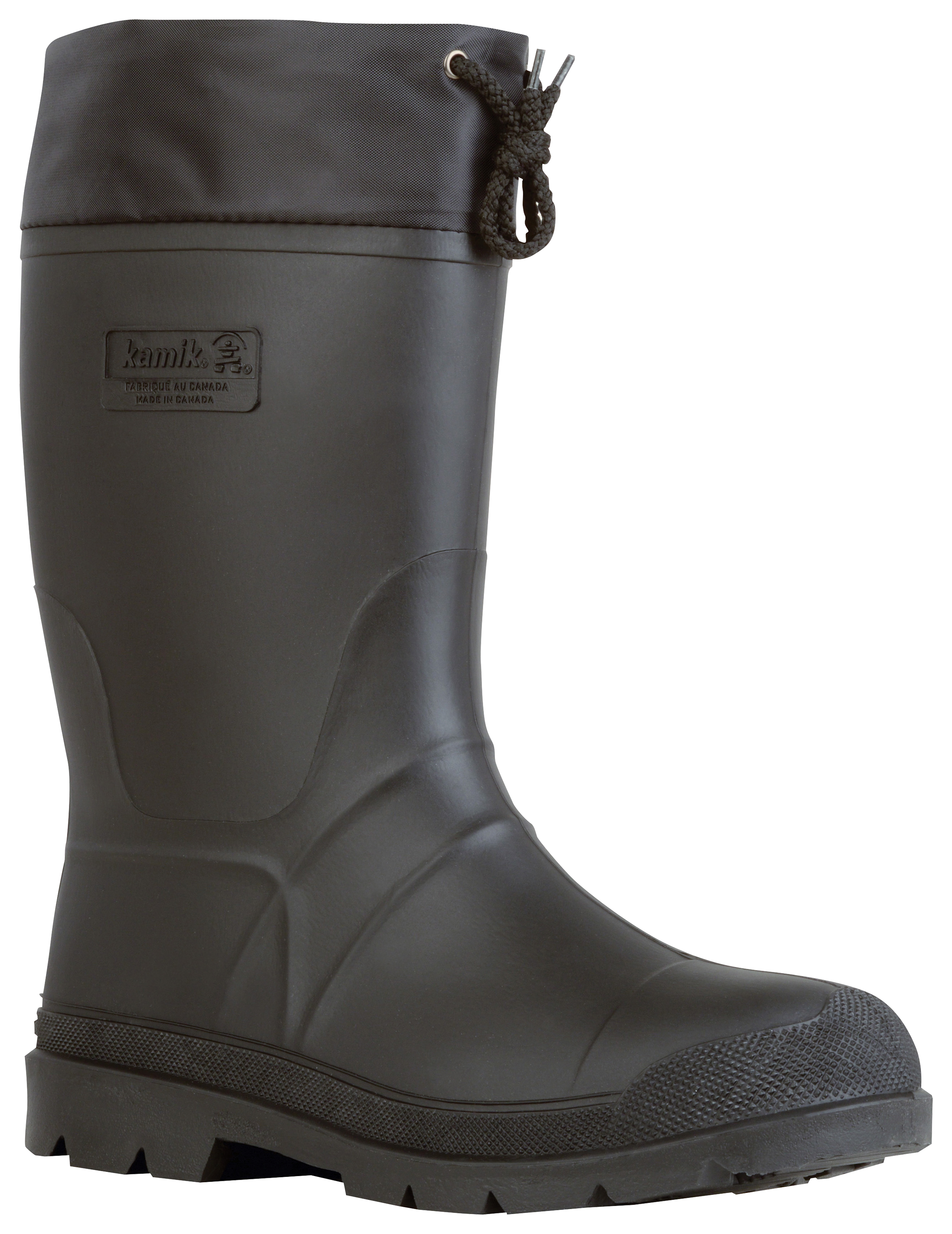 Kamik Forester Rubber Boots for Men - Black - 9M