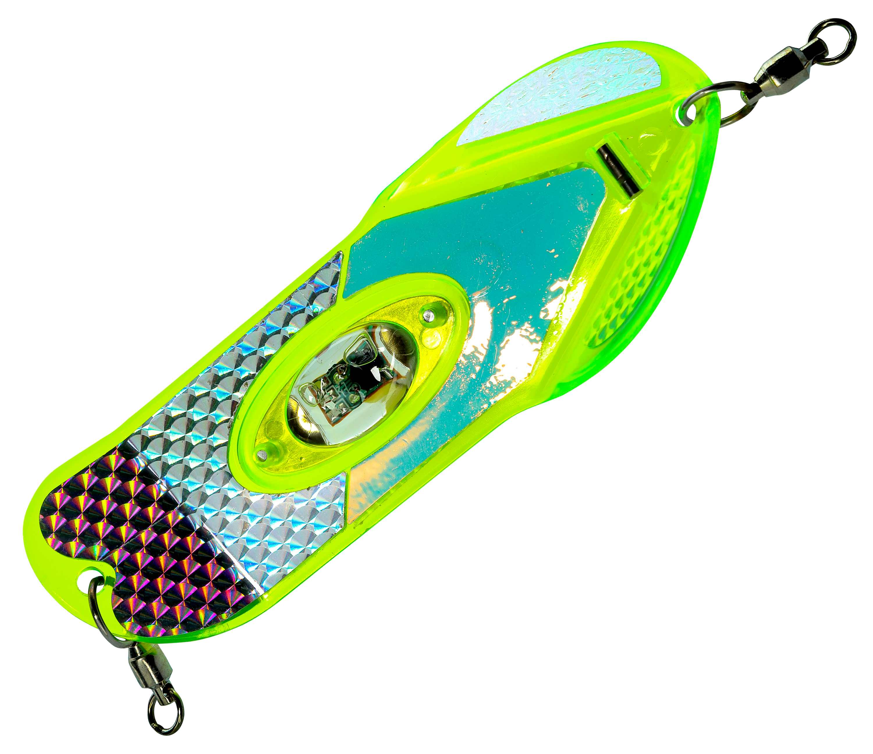 Image of Pro-Troll ProFlash Lighted ProFin Flasher - Chartreuse - 6'