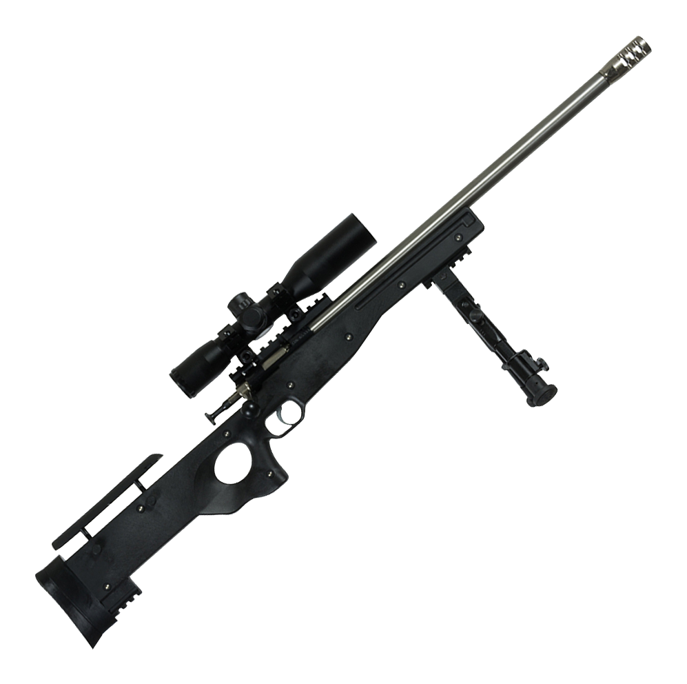 Keystone Sporting Arms Crickett Precision SingleShot BoltAction Rifle Package  22 LR  StainlessBlack Synthetic
