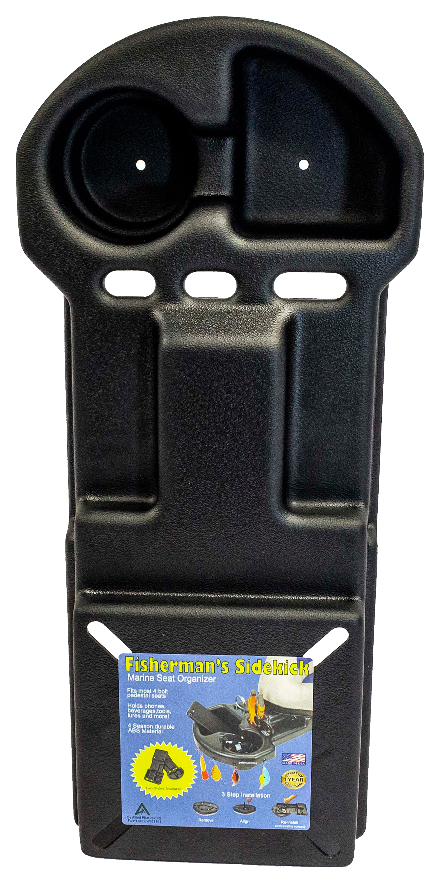 Fisherman's Sidekick Fisherman's Sidekick Boat Seat Caddy Gear Organizer - Semi-Circle - $35.99 at Cabela's Program