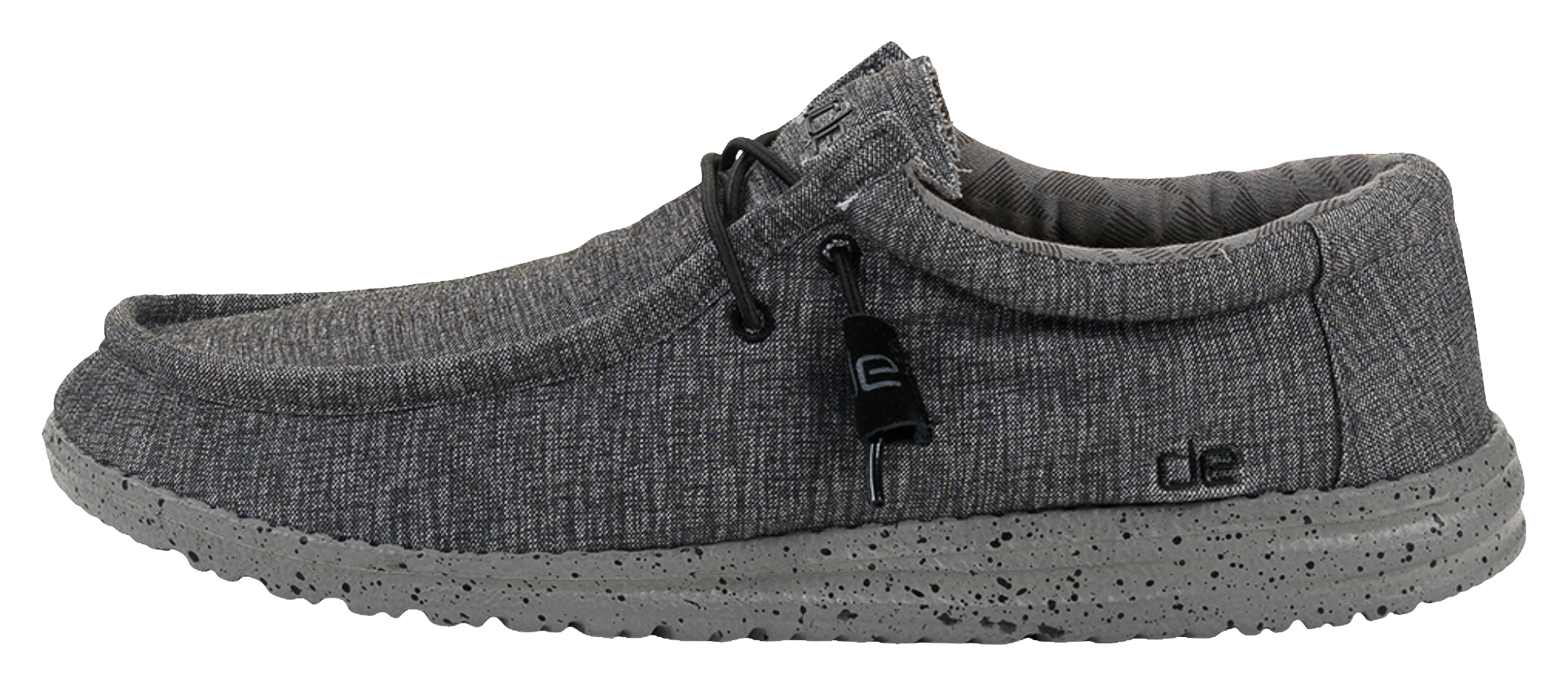 Hey Dude Wally Stretch Casual Shoes for Men - Steel - 8M