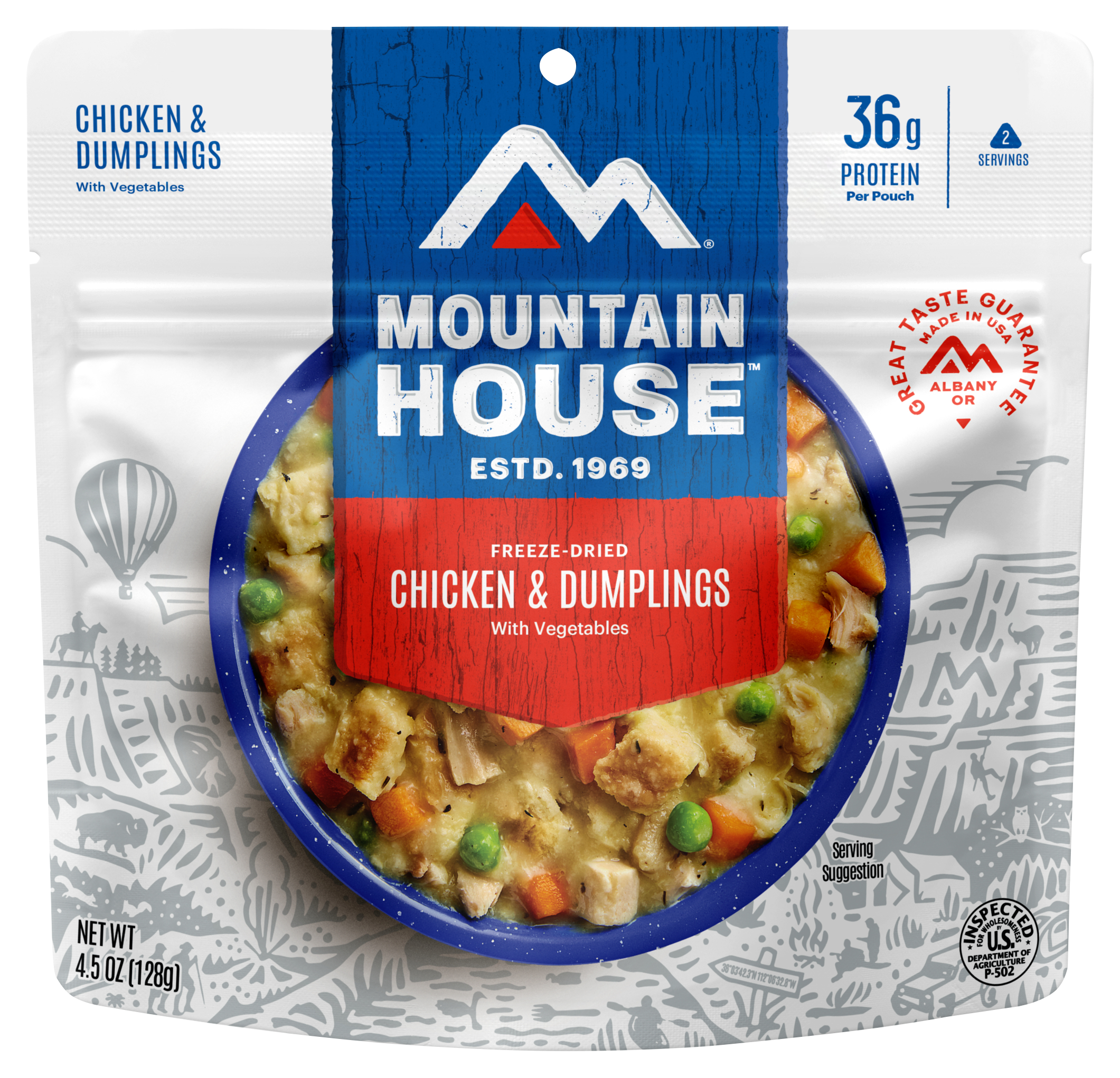 Mountain House Chicken and Dumplings with Vegetables