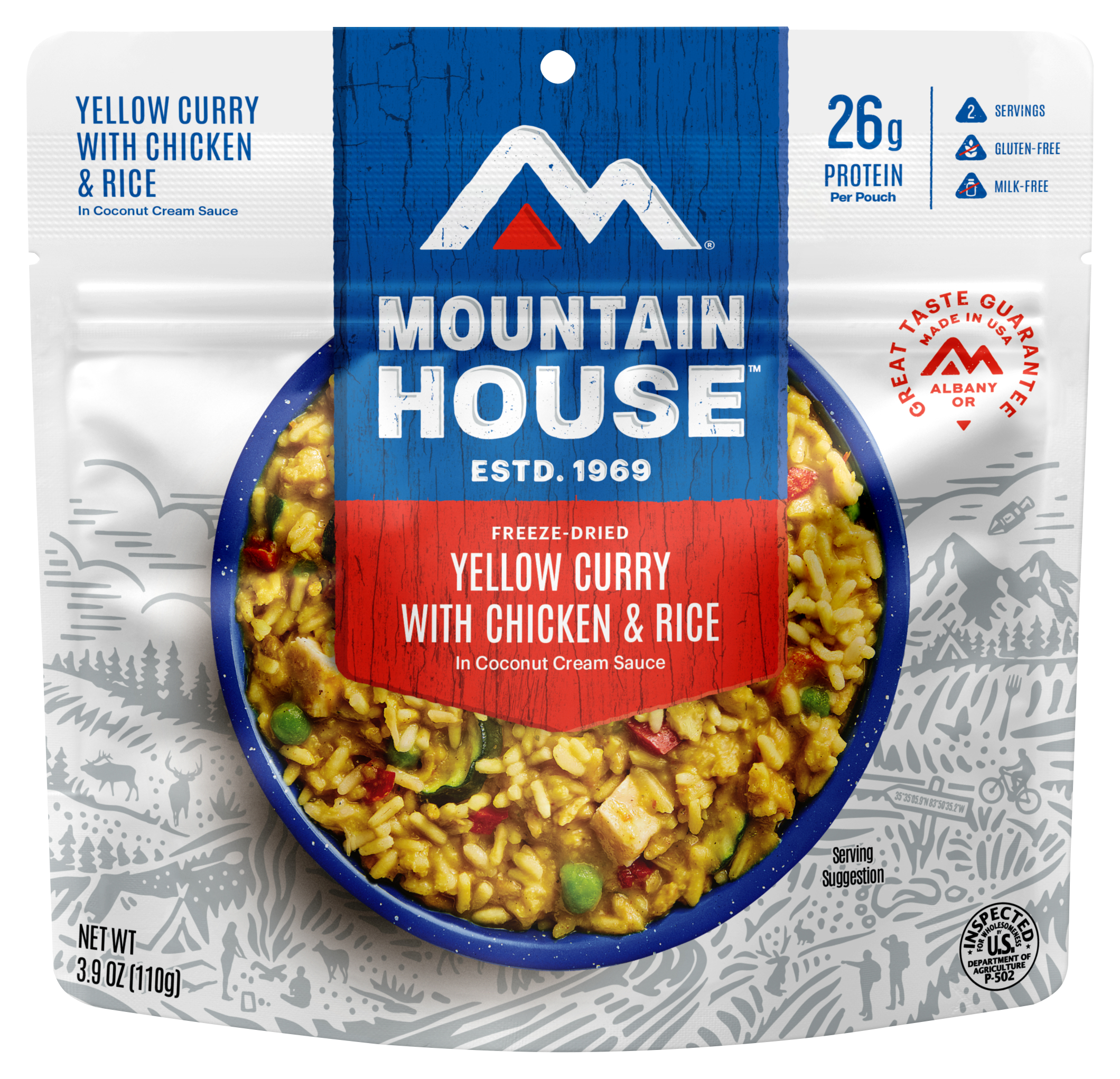 Mountain House Yellow Curry with Chicken and Rice
