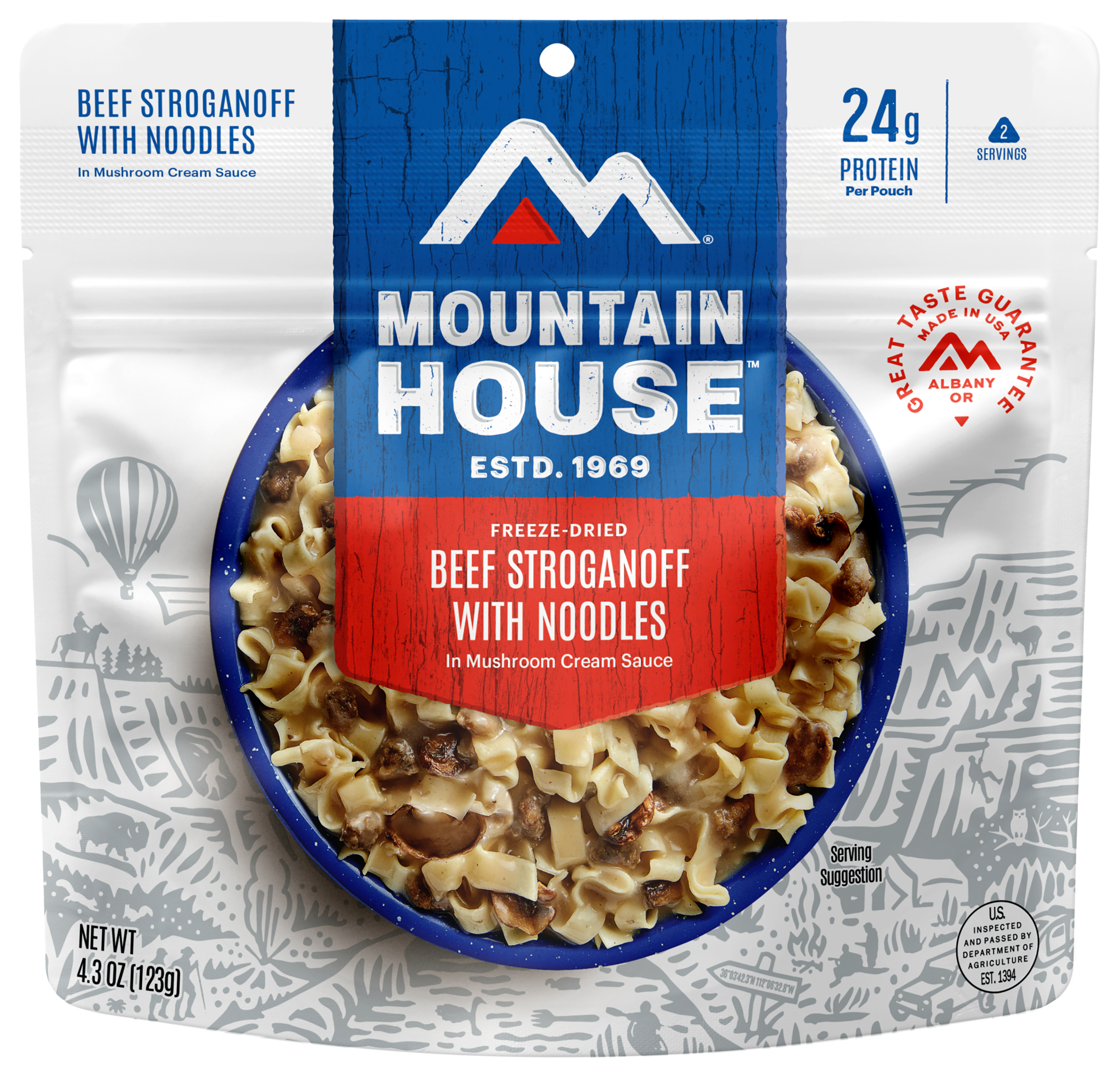 Mountain House Freeze-Dried Beef Stroganoff with Noodles