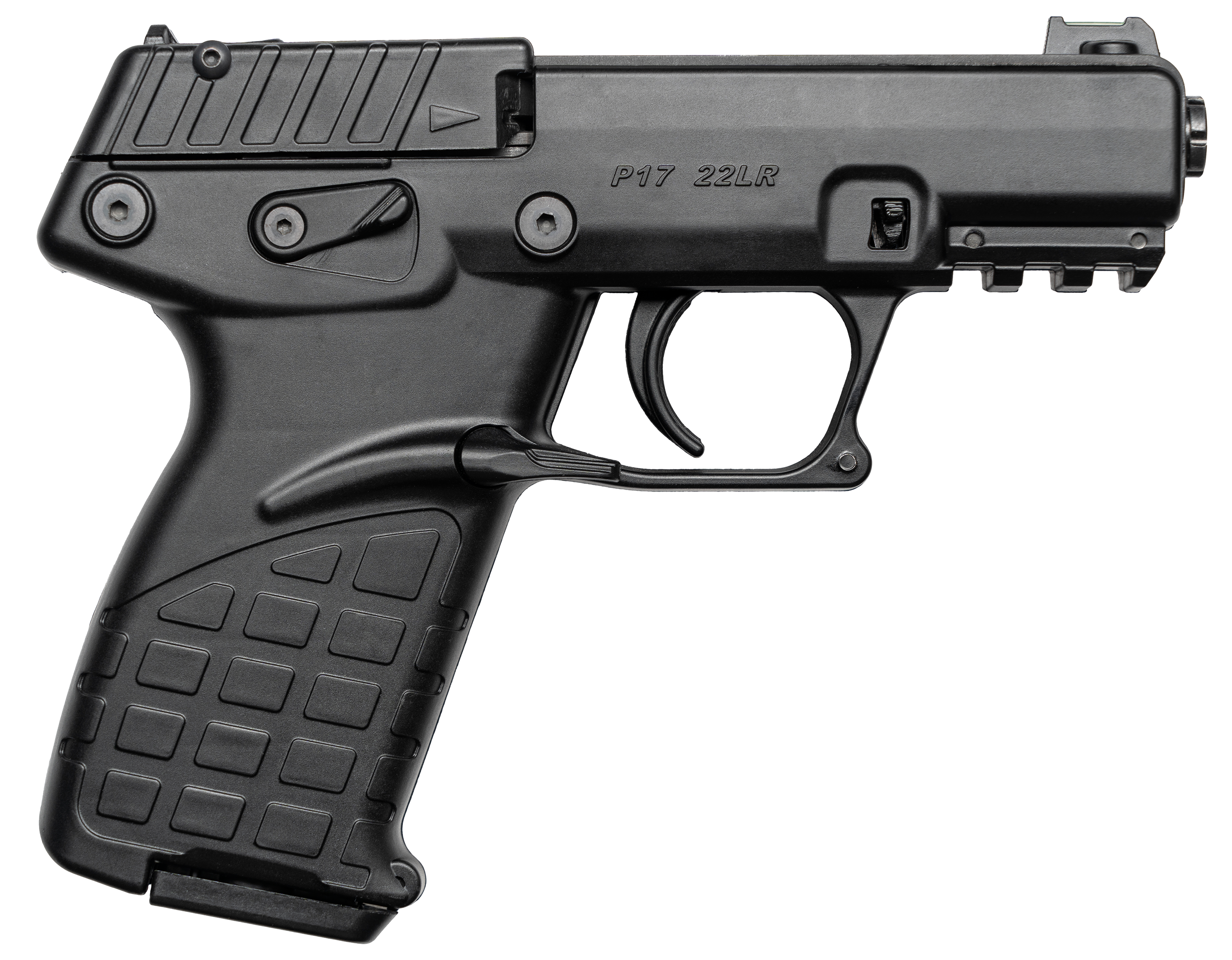 Keltec P17 SemiAuto Pistol  Black Polymer