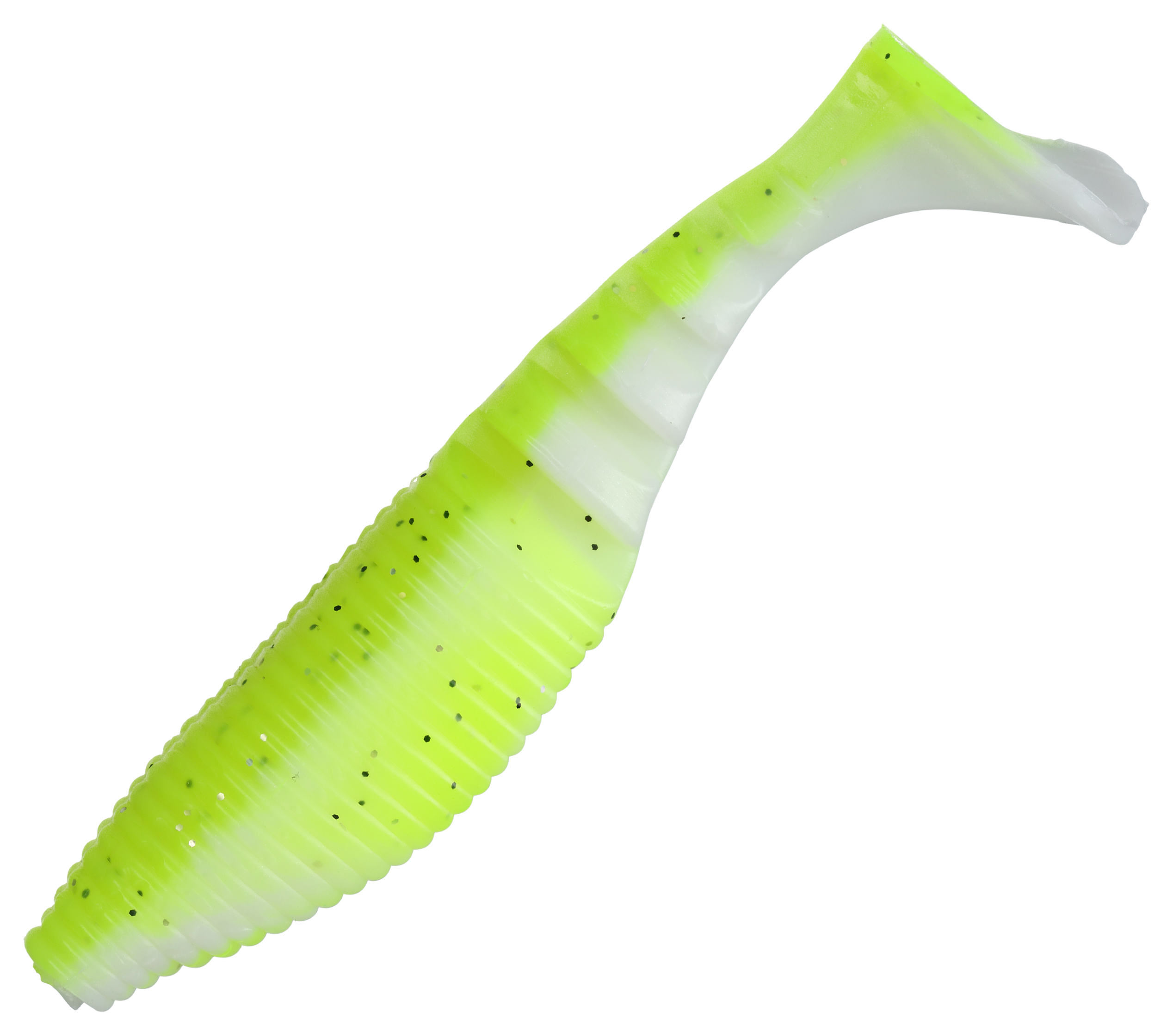 Image of Yamamoto Baits Zako Paddletail Swimbait - 4' - Chartreuse Shad