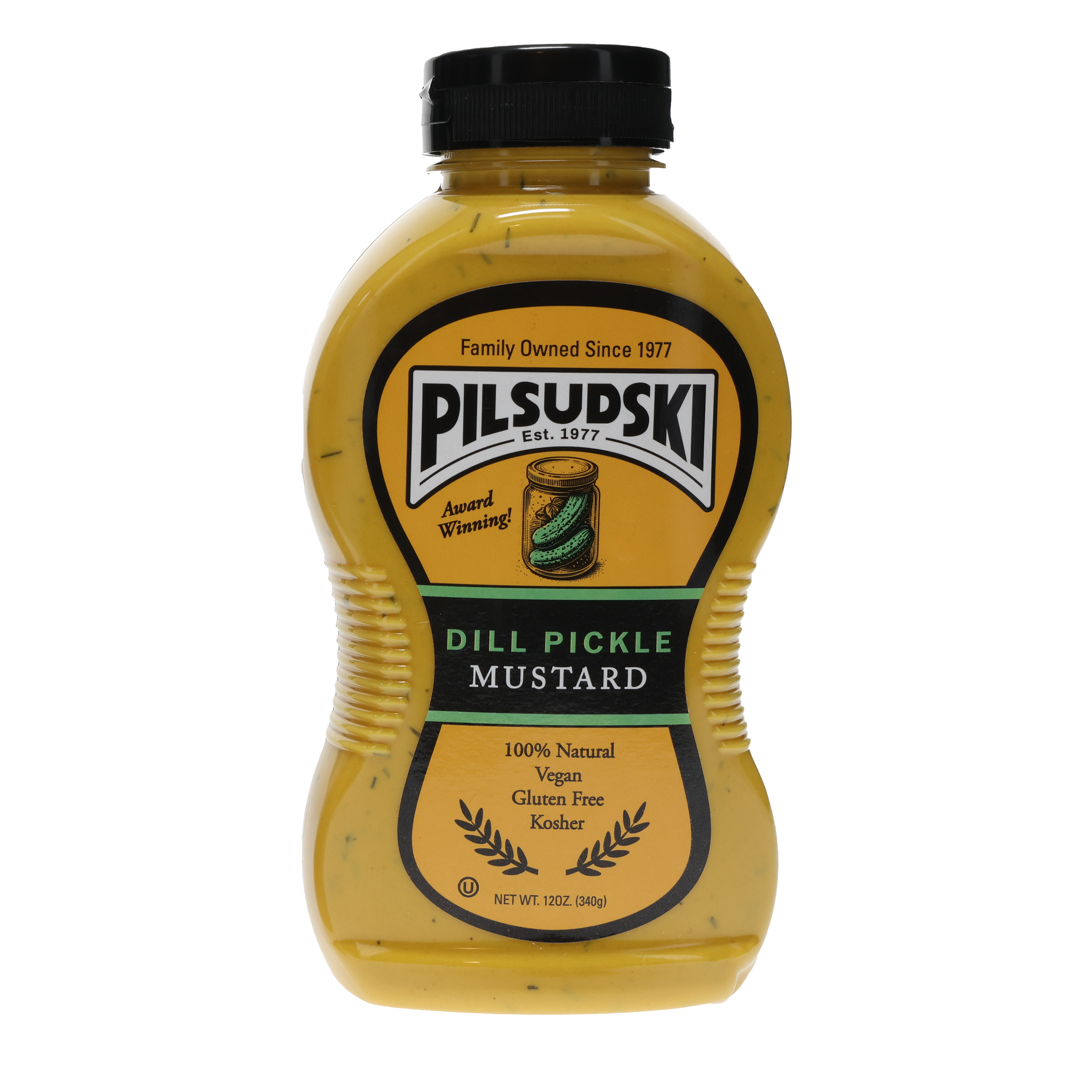 Pilsudski Dill Mustard with Garlic