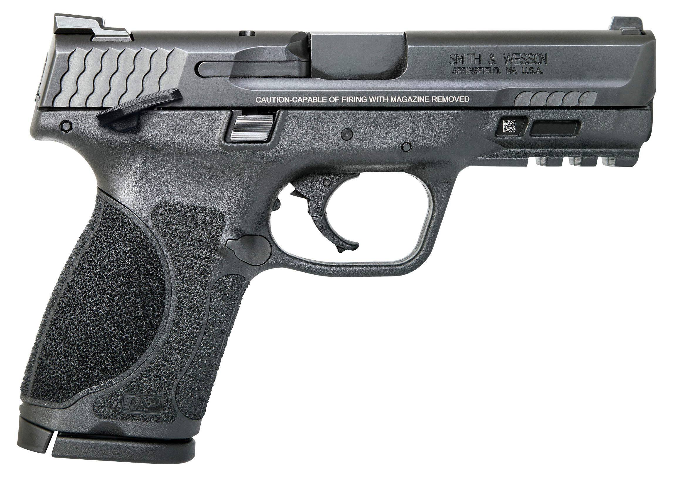 Smith &Wesson M&ampP M2.0 Compact Pistol with Ambidextrous Thumb Safety - 9mm - Smith & Wesson