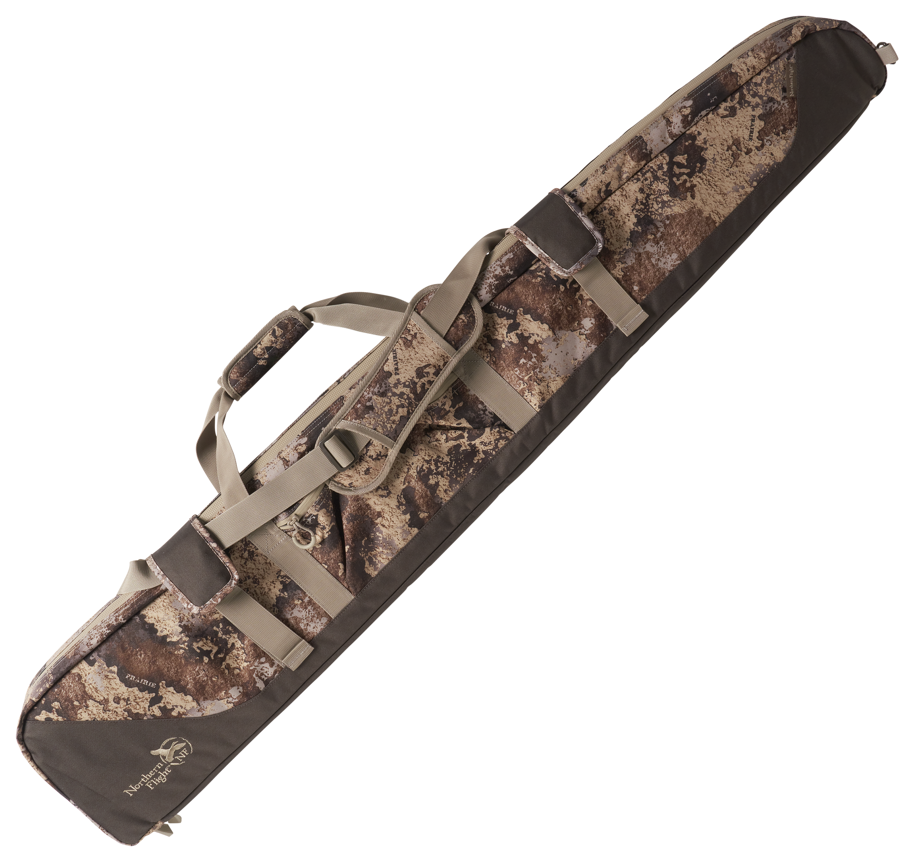 Northern Flight Deluxe Double Floating Waterfowl Gun Case - TrueTimber Prairie - Northern Flight