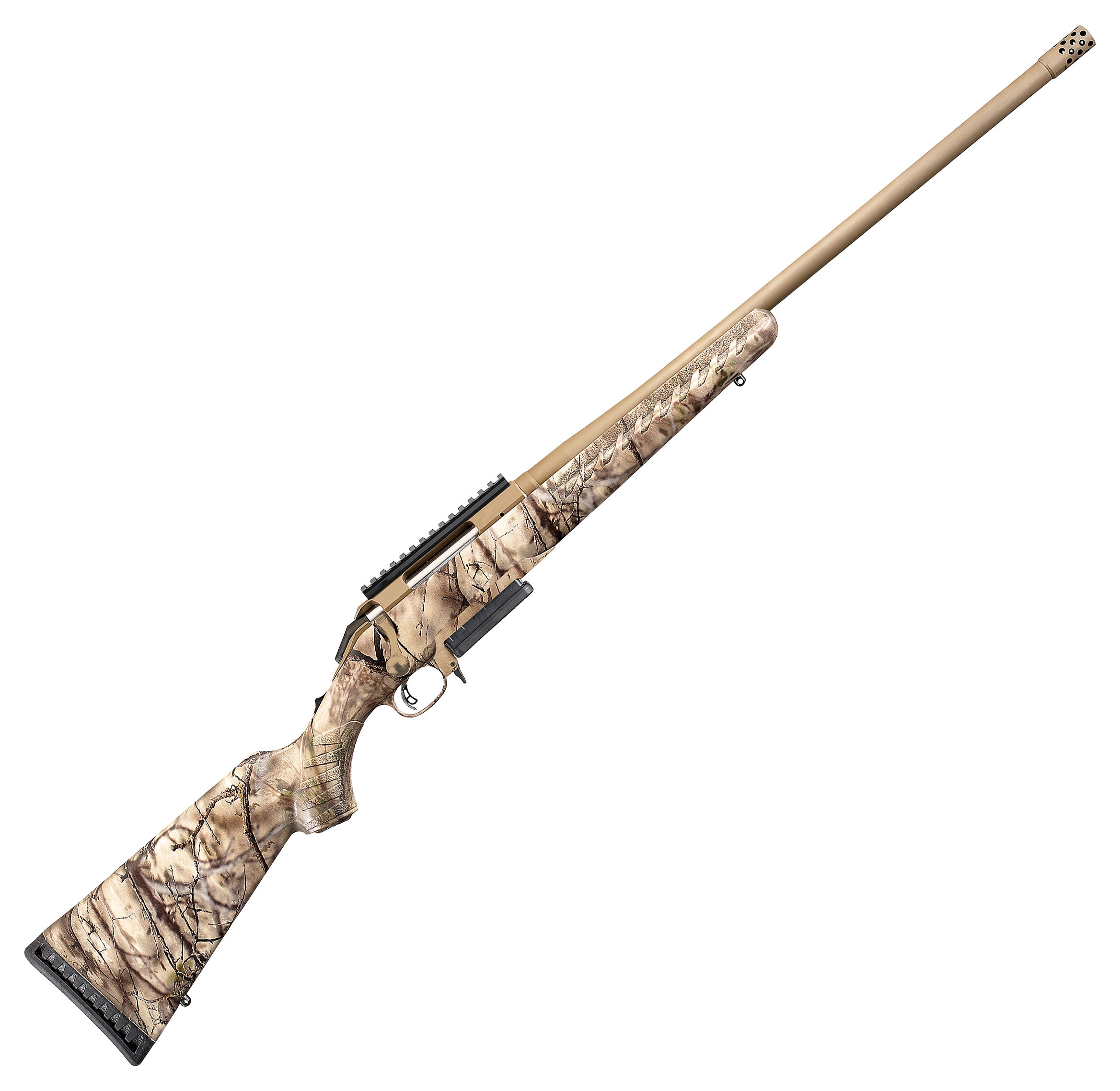 Ruger American Go Wild Camo BoltAction Rifle  243 Winchester