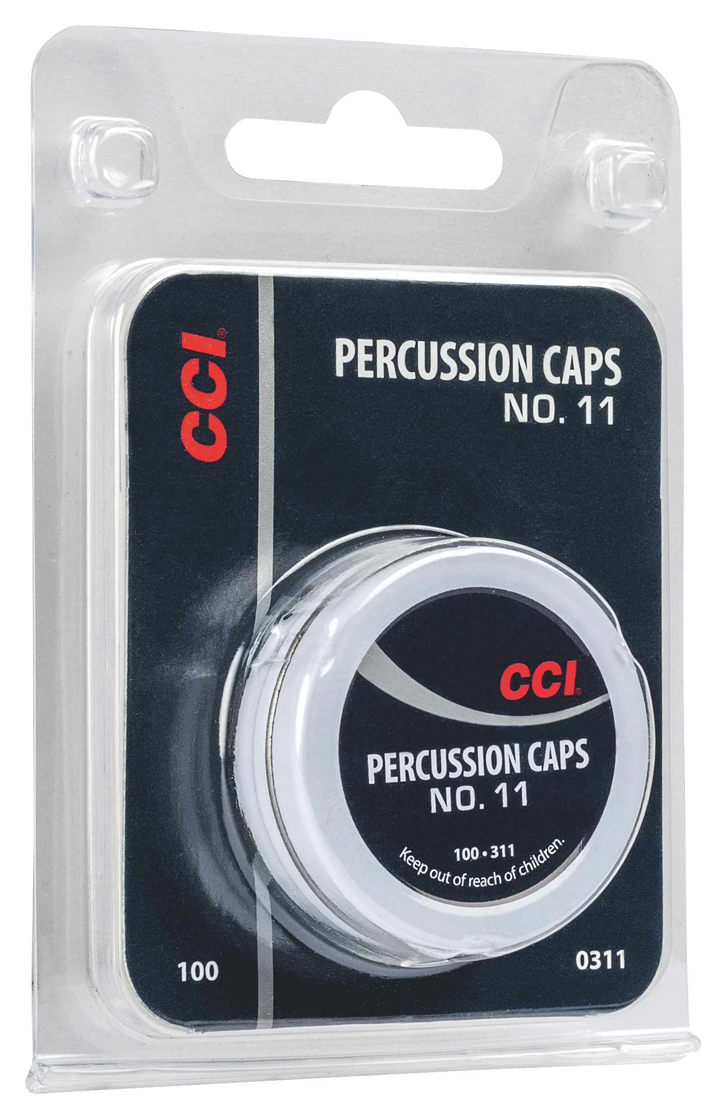 CCI Muzzleloader Percussion Caps - #11 - 100 Pack - CCI