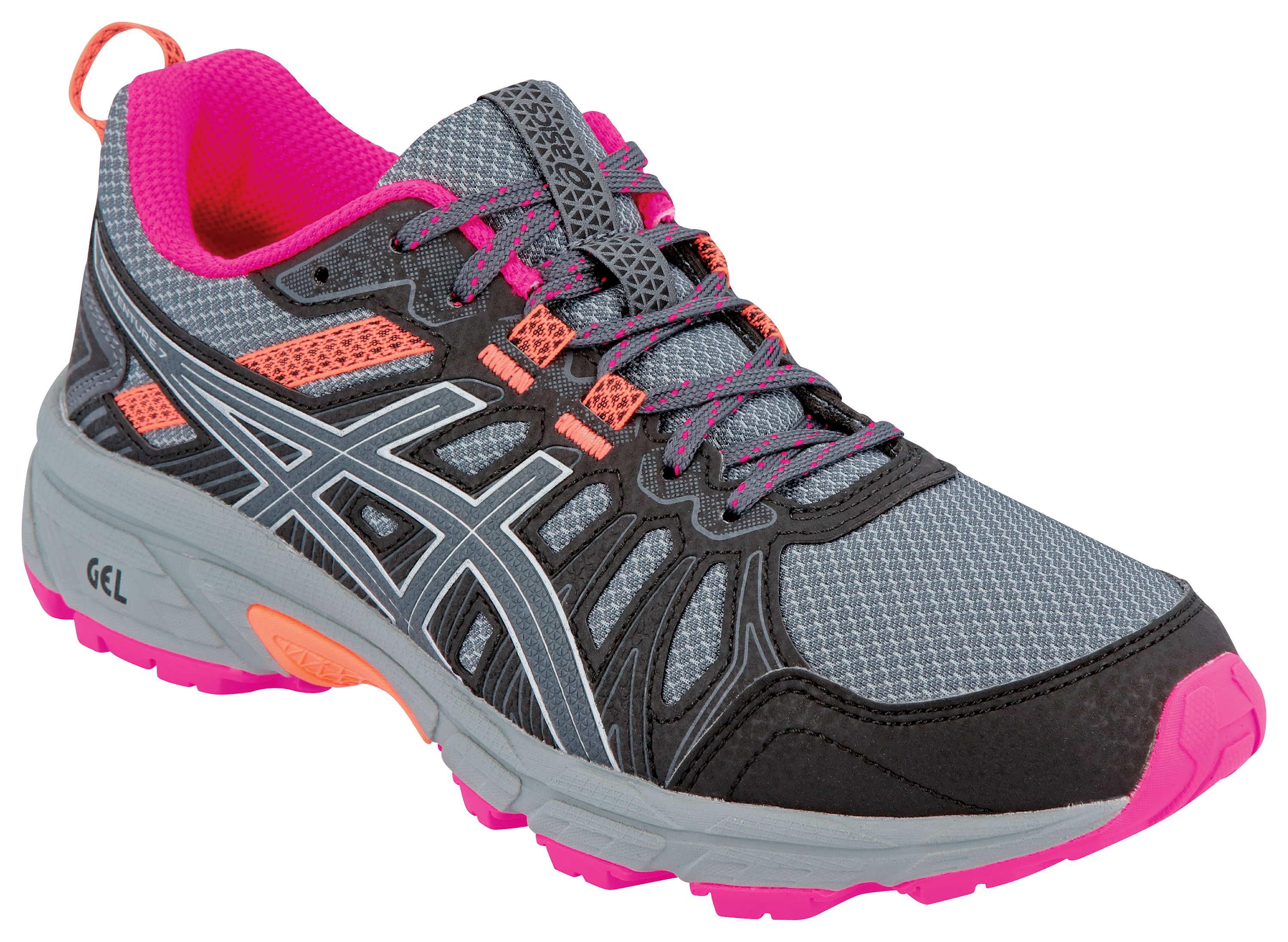 Asics GEL-VENTURE 7 Running Shoes for Ladies - Carrier Grey/Silver - 7.5M