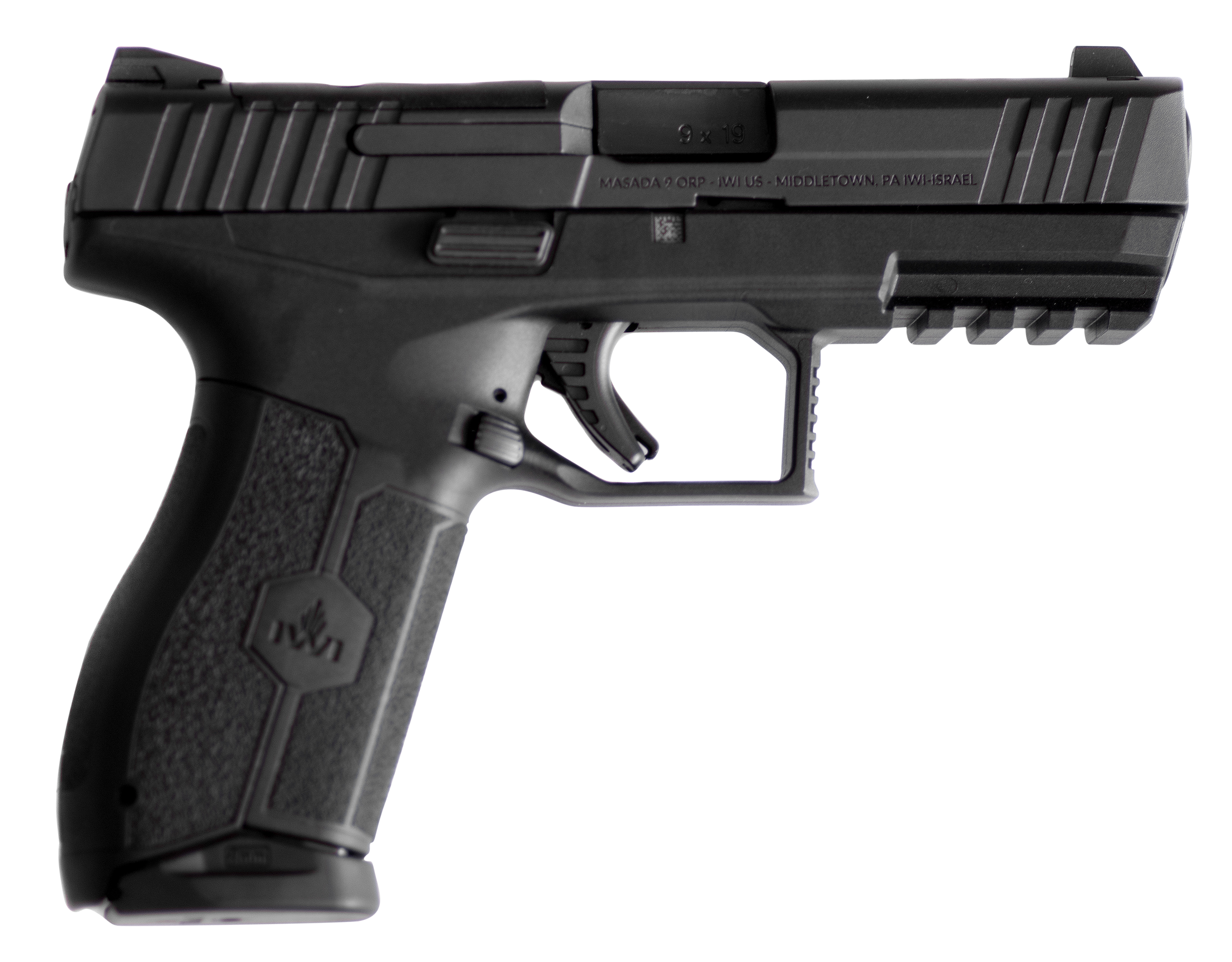 IWI Masada OpticsReady SemiAuto Pistol  Black  17  1