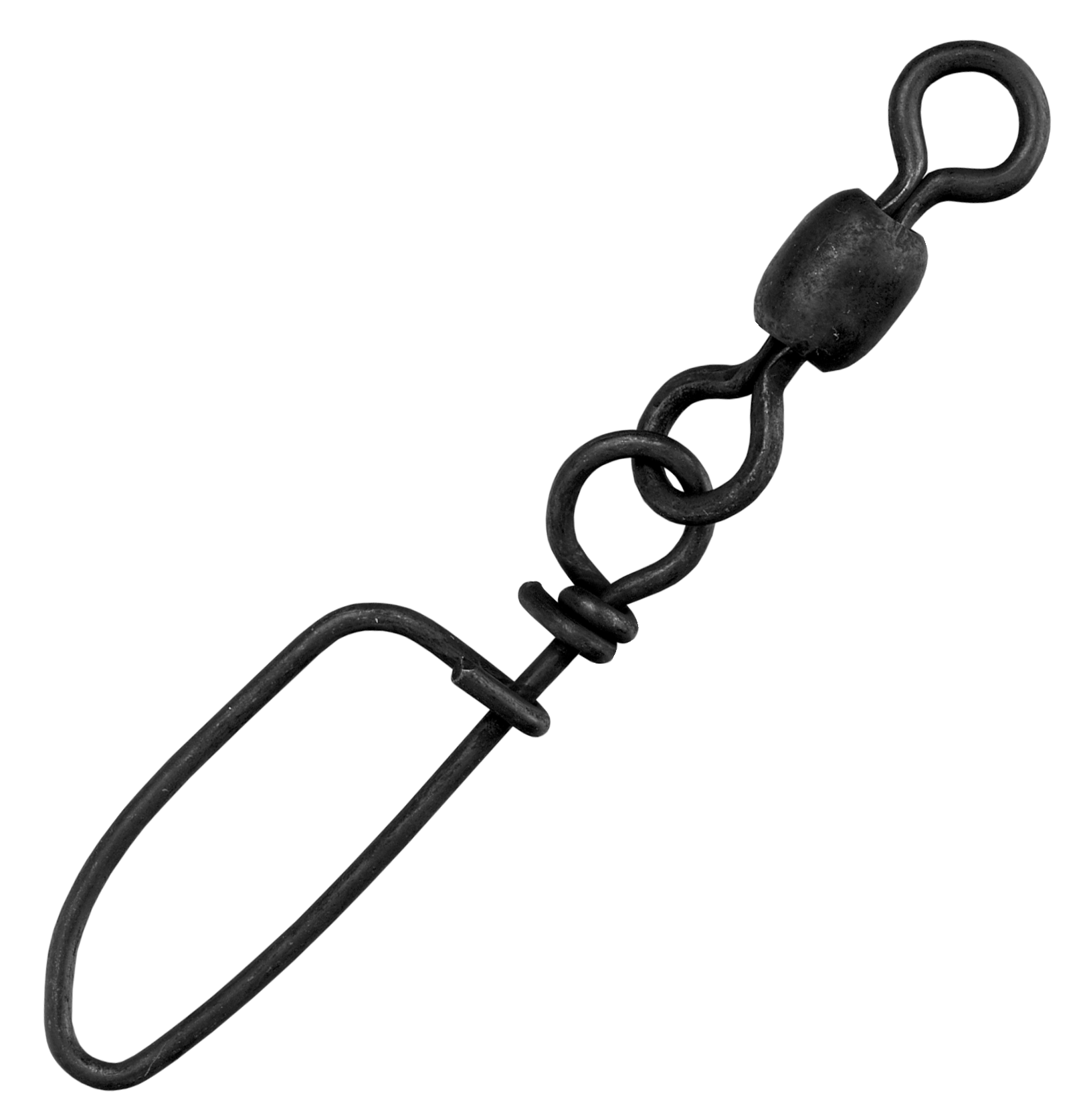 Rosco Barrel Swivels and Coastlock Snaps - Black - 100 lb.