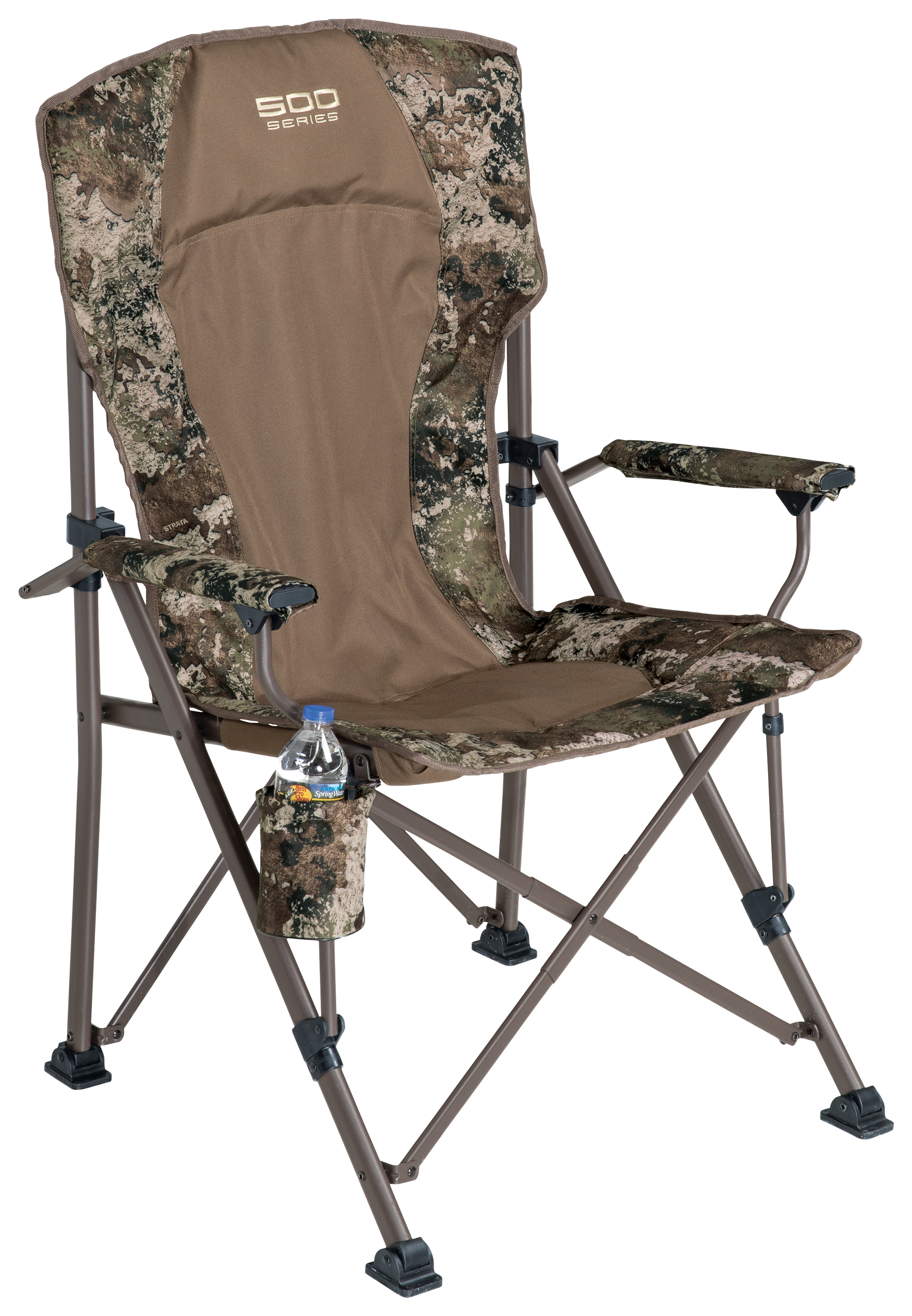 Cabela's 500 Series TrueTimber Strata Deluxe Folding Hunting Chair - Cabela's