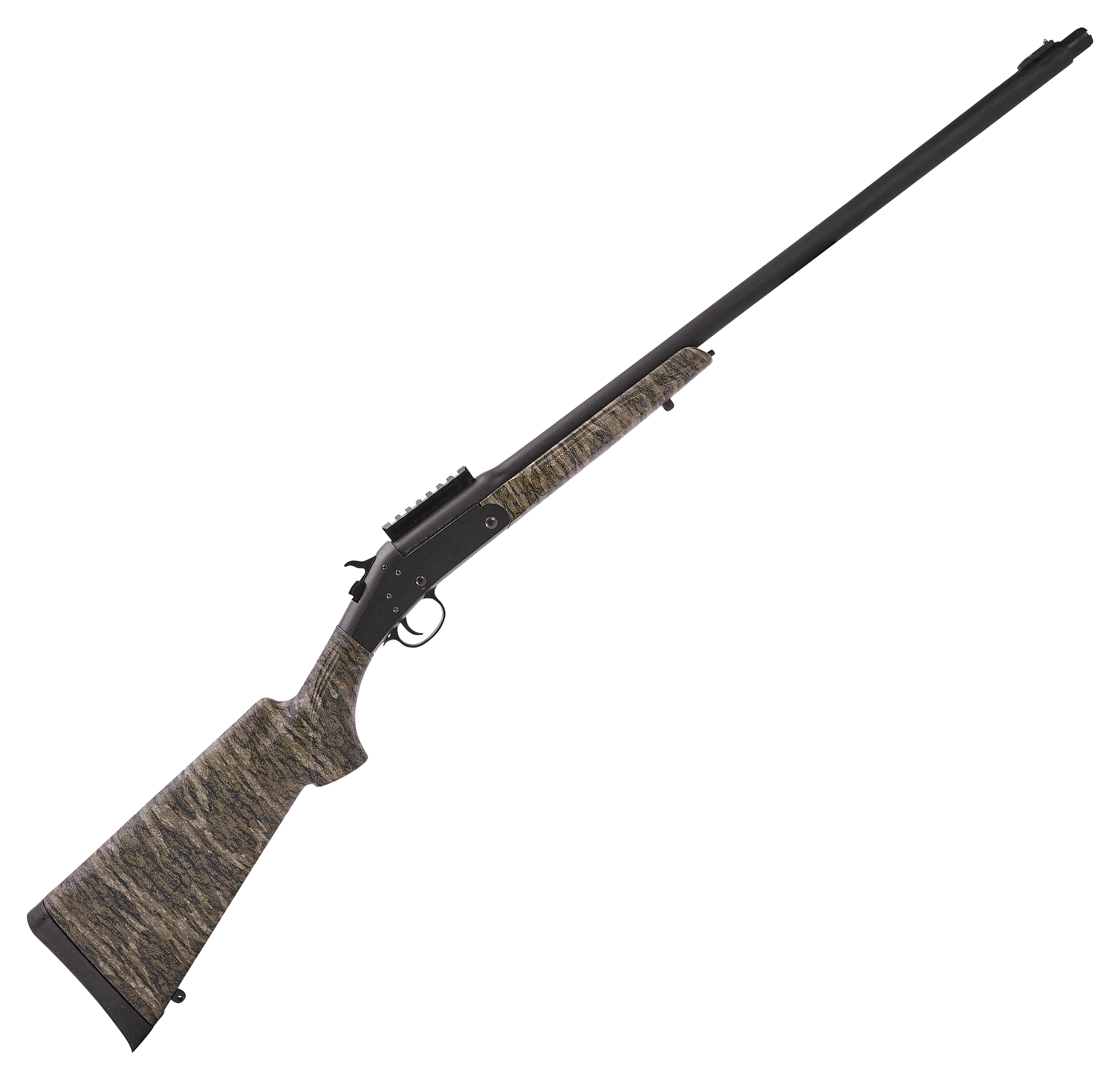 Stevens by Savage 301 Turkey SingleShot Shotgun  20 Gauge  Mossy Oak BottomlandBlack