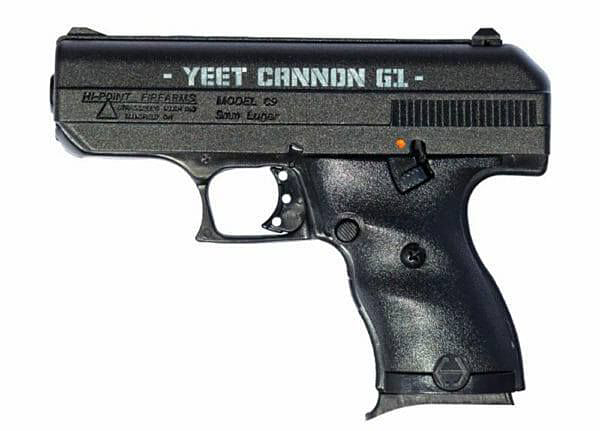 HiPoint C9 Yeet Cannon G1 SemiAuto Pistol