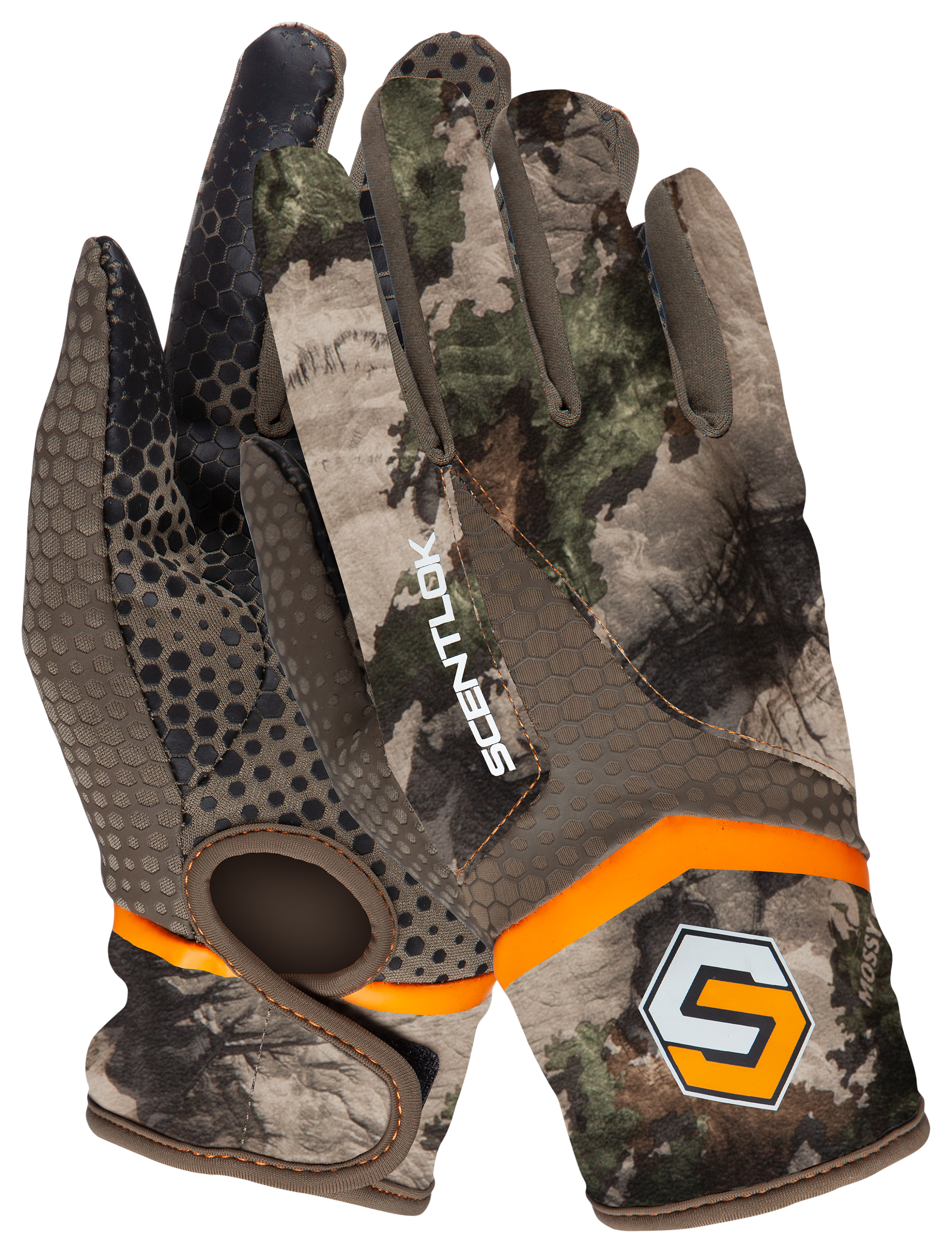 Image of ScentLok Full-Season Bow Release Gloves for Men - Mossy Oak Elements Terra Gila - L