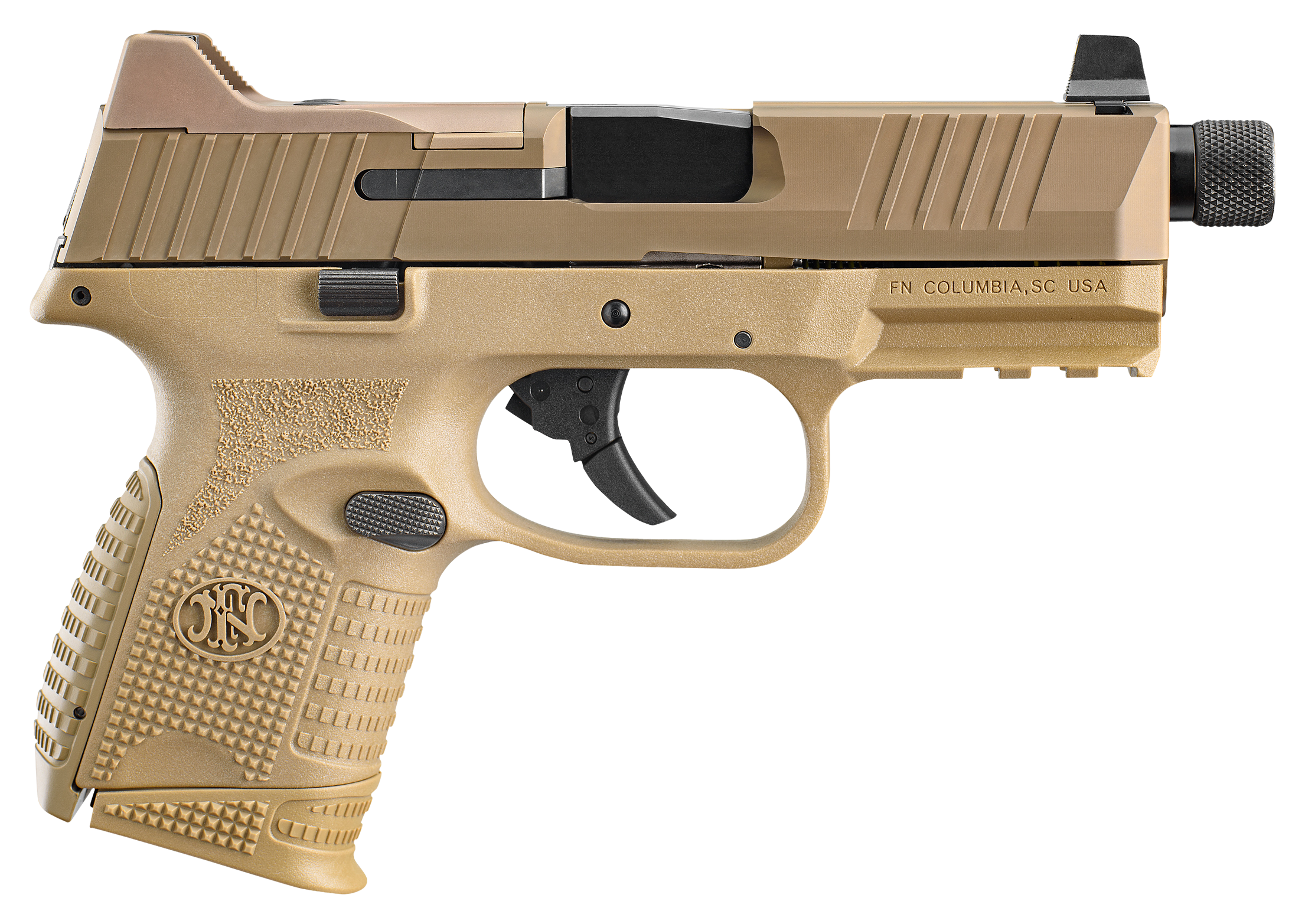 FN 509 Compact Tactical SemiAuto Pistol  FDE