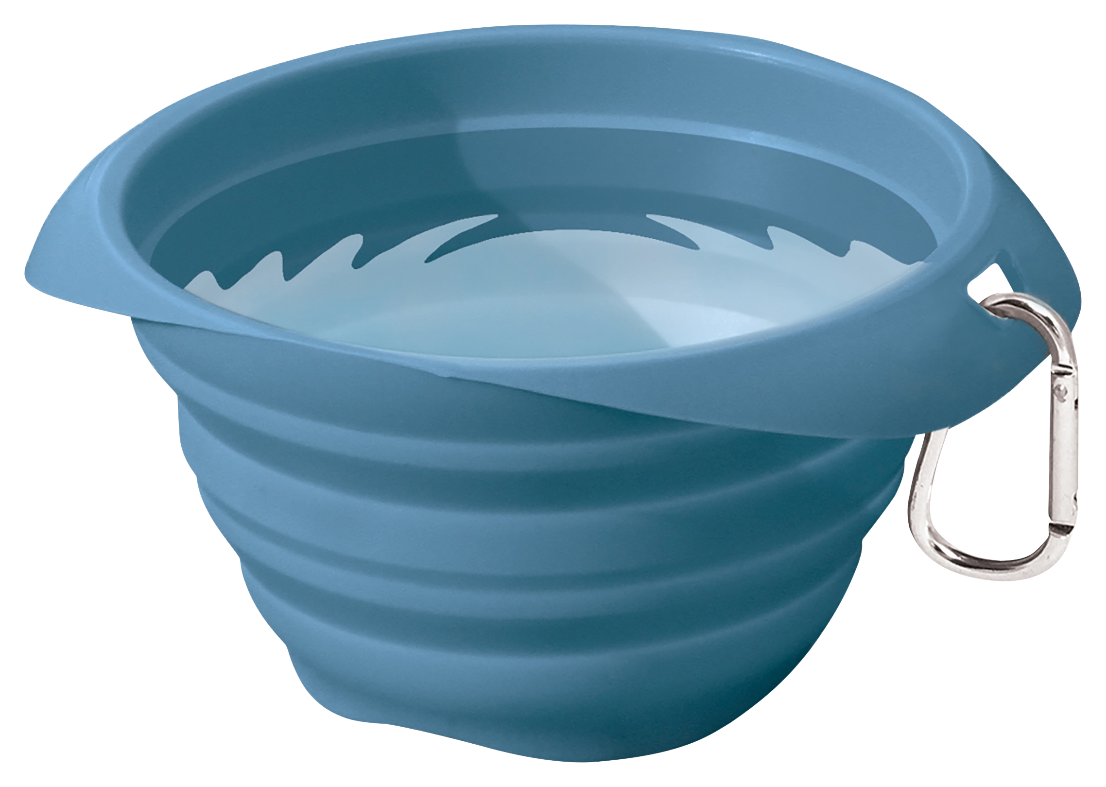 Kurgo Collaps A Bowl Dog Bowl - 24 oz - Blue - Kurgo