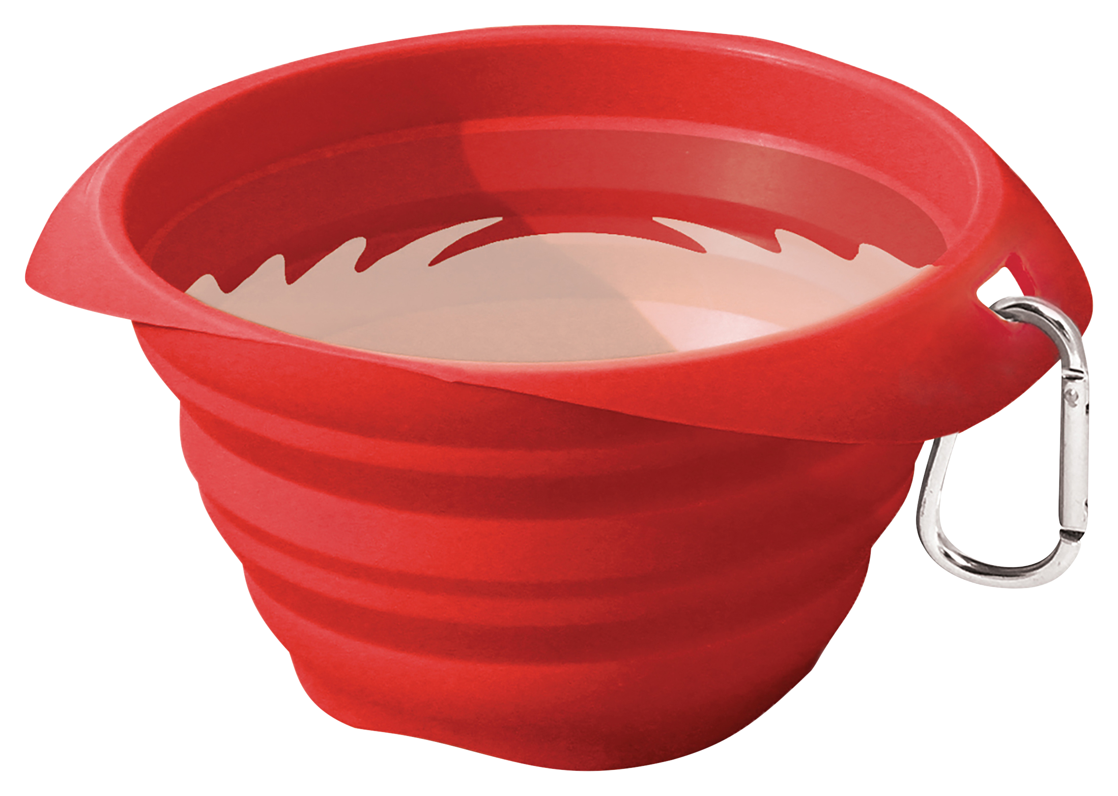 Kurgo Collaps A Bowl Dog Bowl - 24 oz - Red - Kurgo