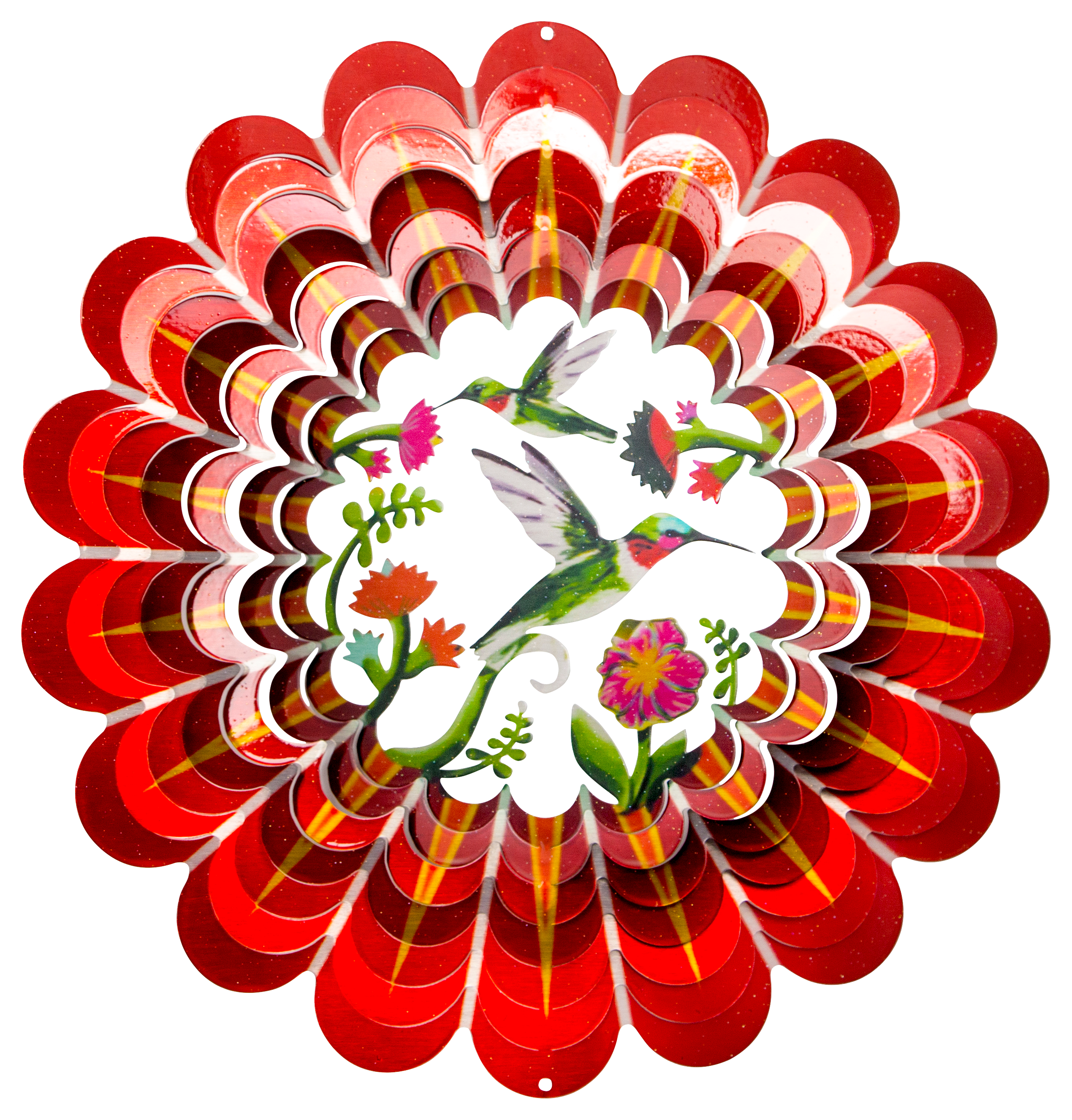 Spinfinity Designs 3D Hummingbird Wind Spinner