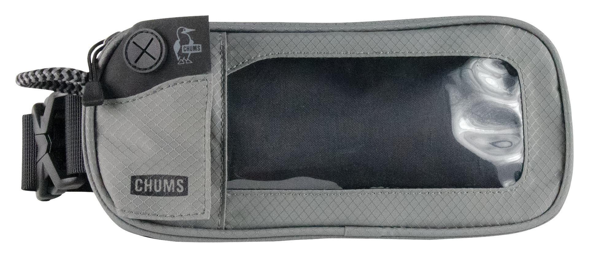 Chums Trail Jam Hip Pack - Black/Gray