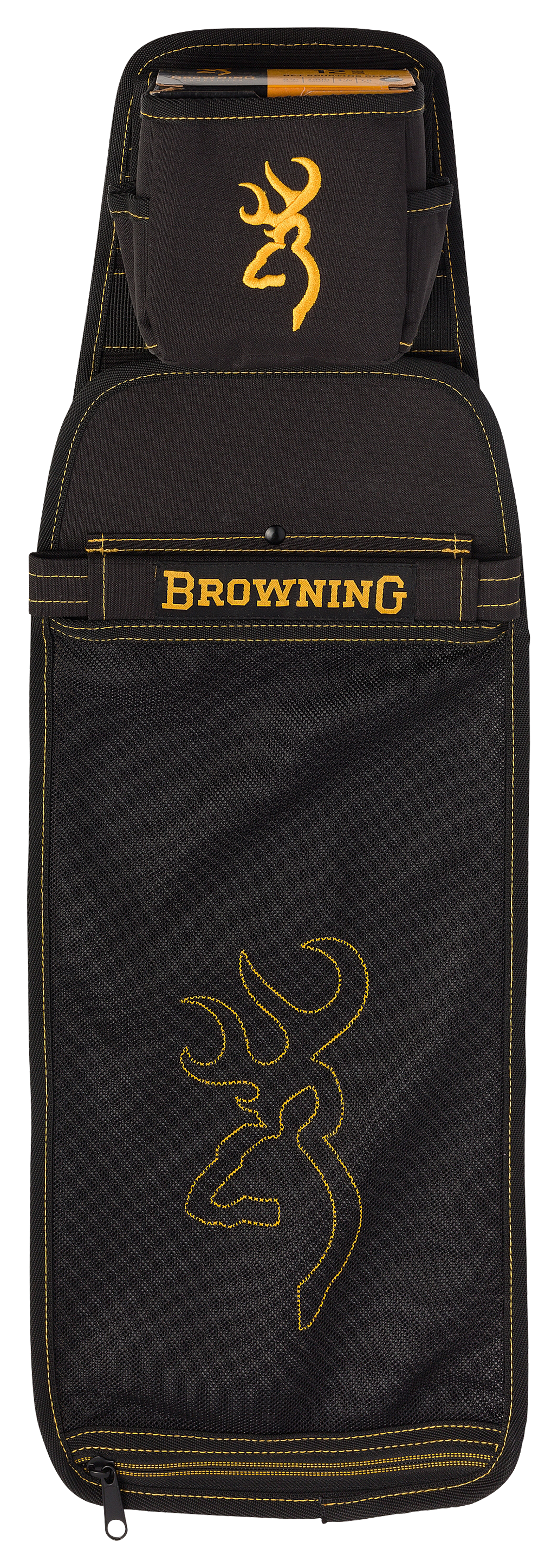 Browning Black and Gold Shell Pouch - Browning