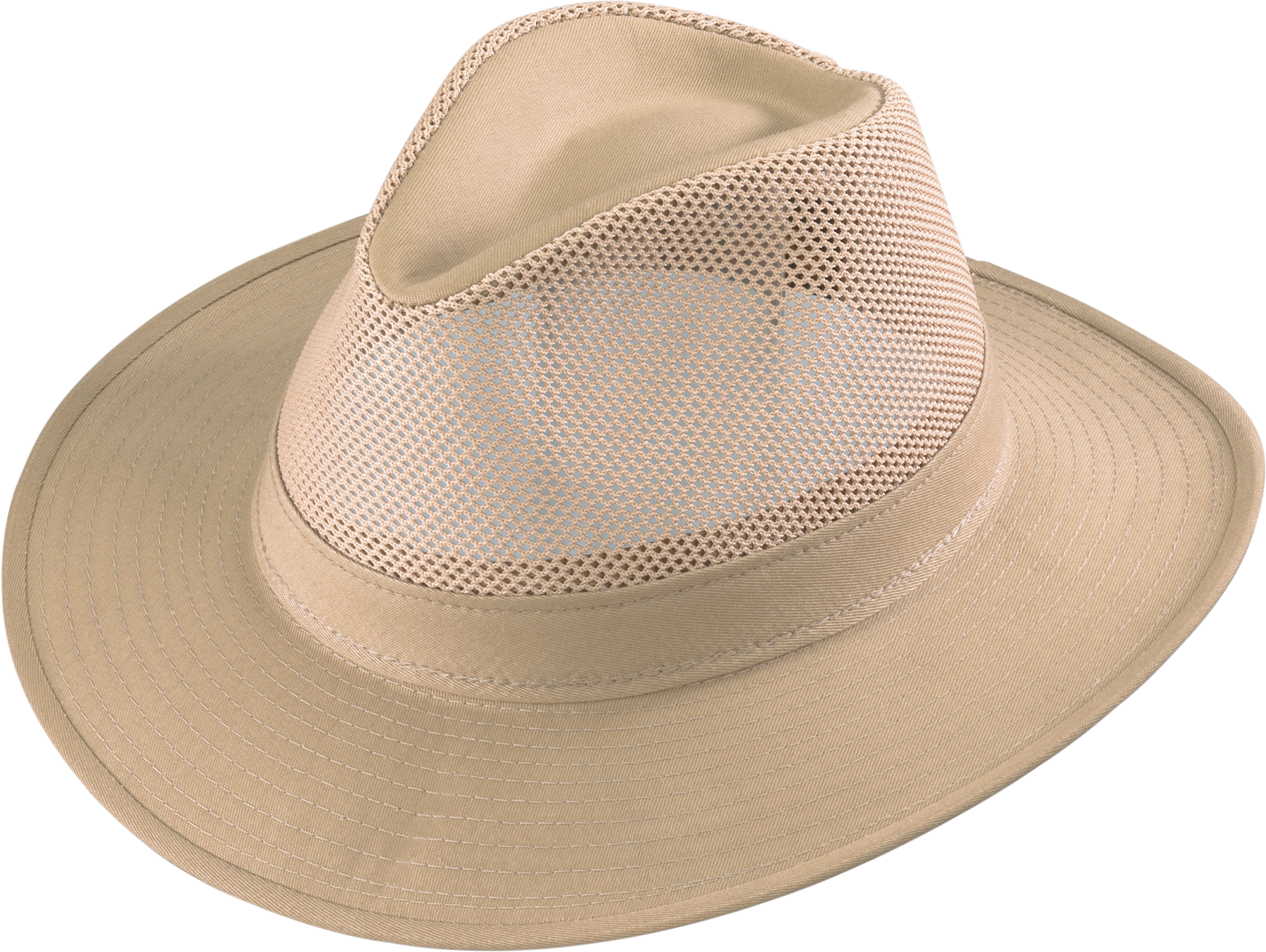 Henschel Hiker Crushable Mesh Breezer Hat - Khaki - M