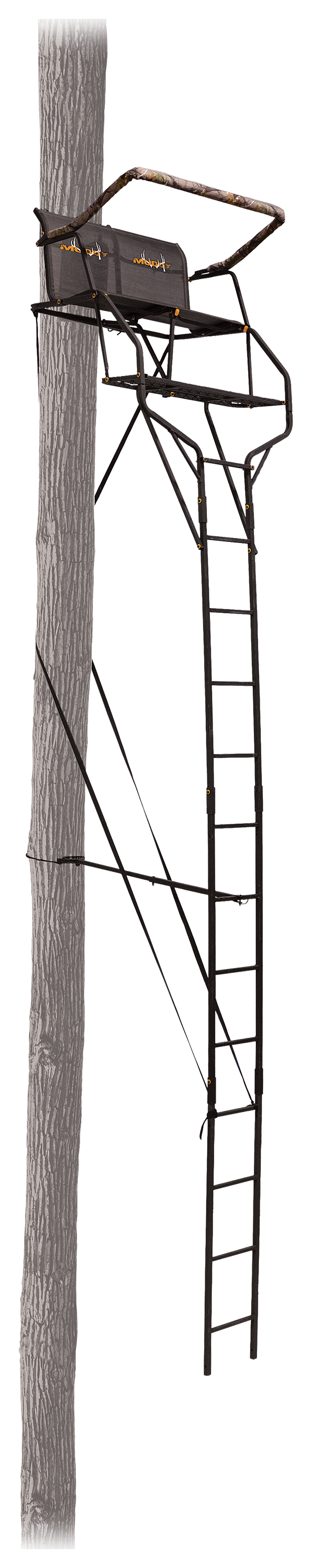 Muddy Double Drop Tine 2-Person Ladder Stand - Muddy