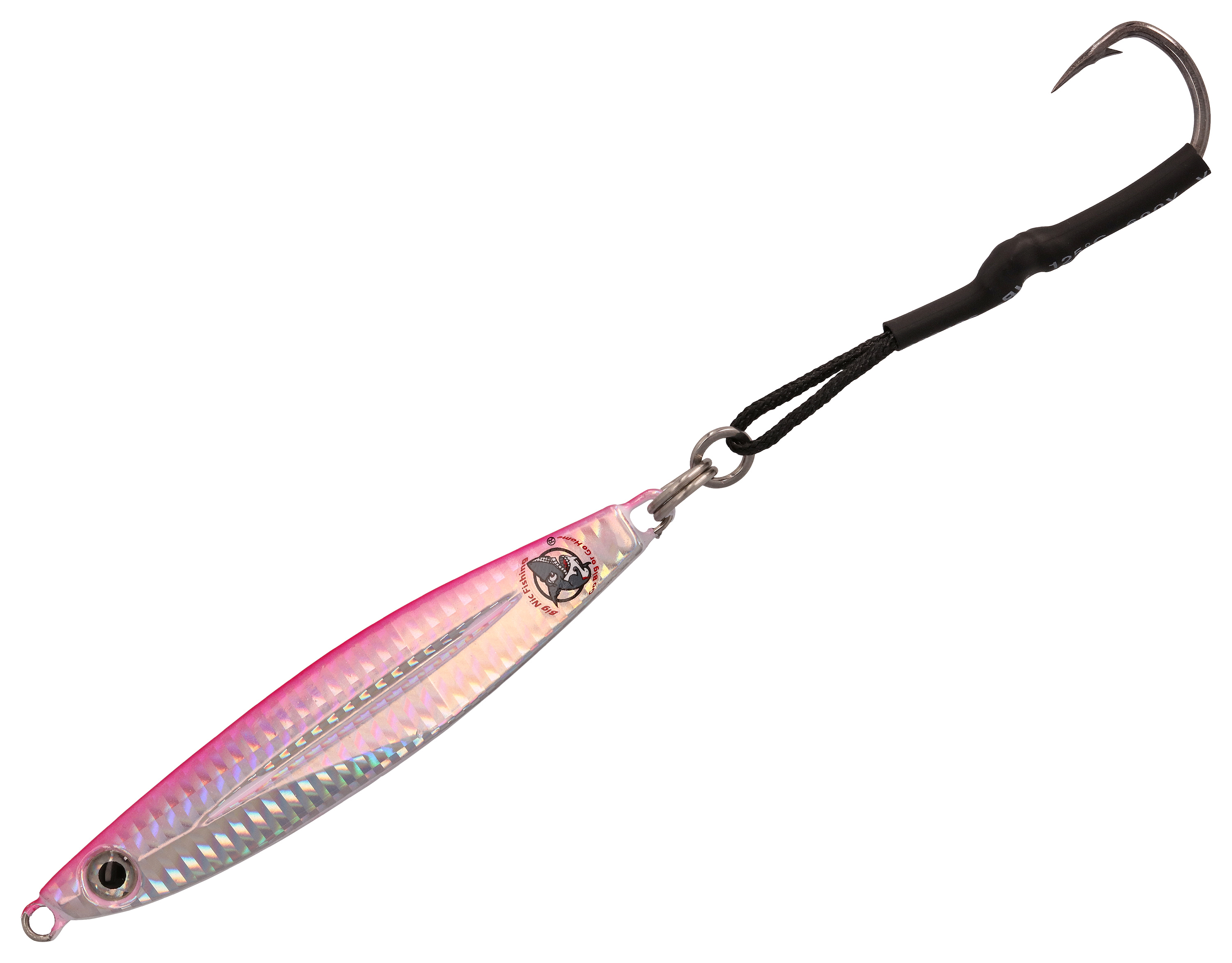 Image of Big Nic Fishing Big Candy Jig - Pink/Glow - 4-3/4″