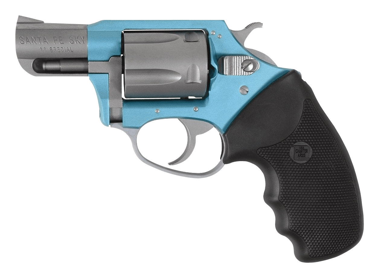 Charter Arms Santa Fe Undercover Lite DASA Revolver  Ambidextrous  Black Rubber