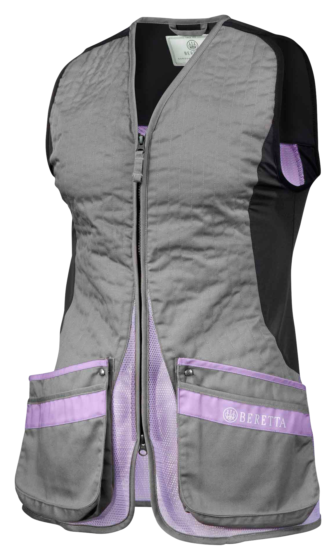 Beretta Silver Pigeon EVO Vest for Ladies - Grey/Lavender - L - Beretta