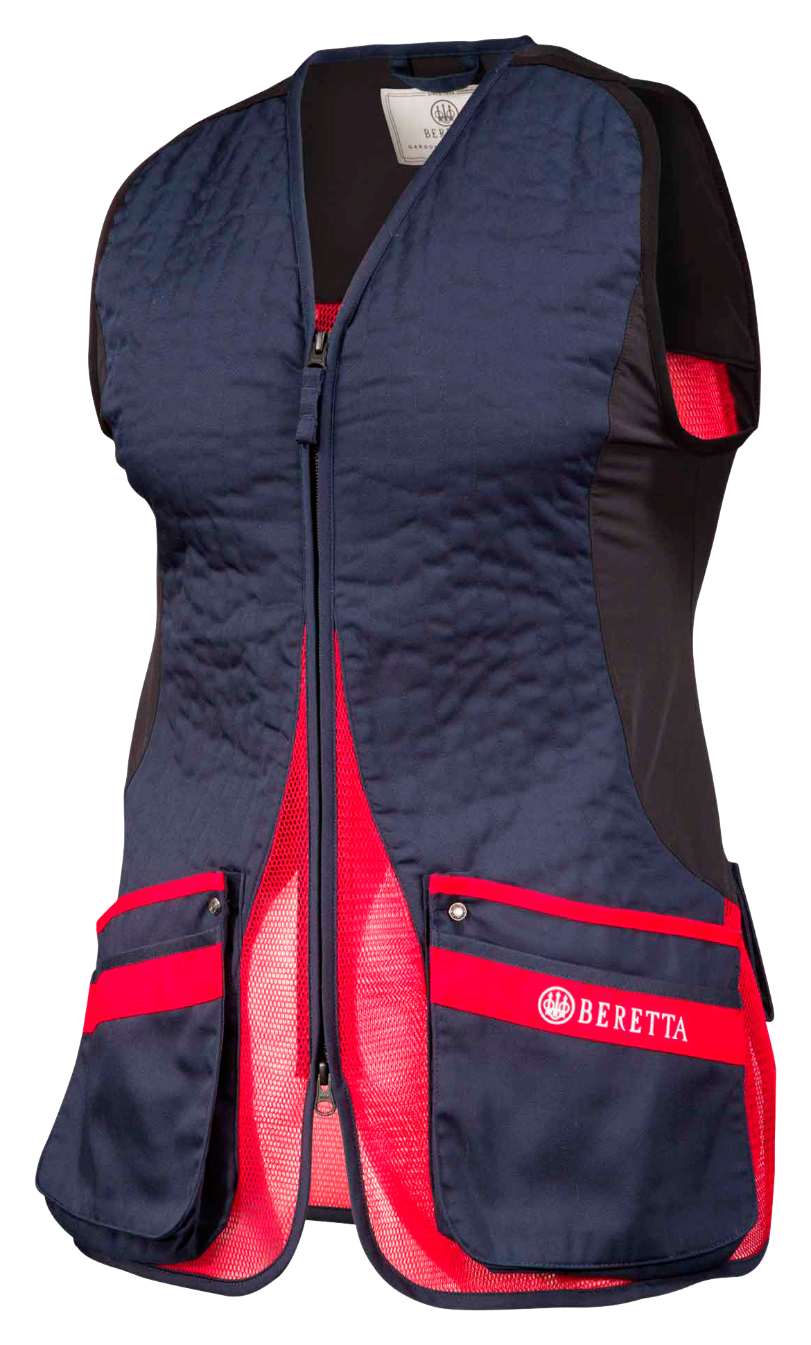 Beretta Silver Pigeon EVO Vest for Ladies - Total Eclipse Blue/Red - XL - Beretta