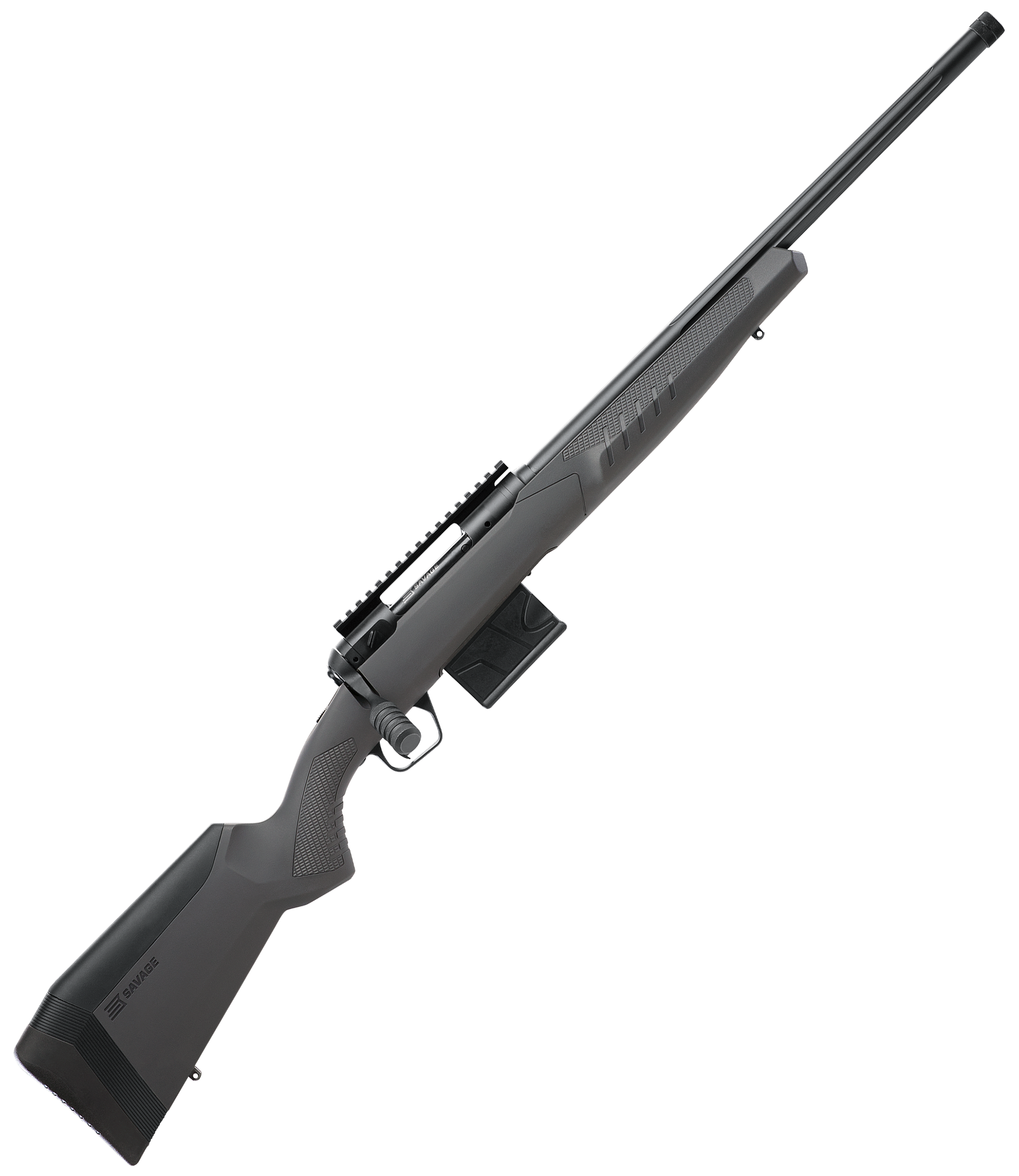 Savage Arms 110 Tactical Bolt-Action Centerfire Rifle - 6.5 PRC - Matte Blued - 24″ - Savage Arms