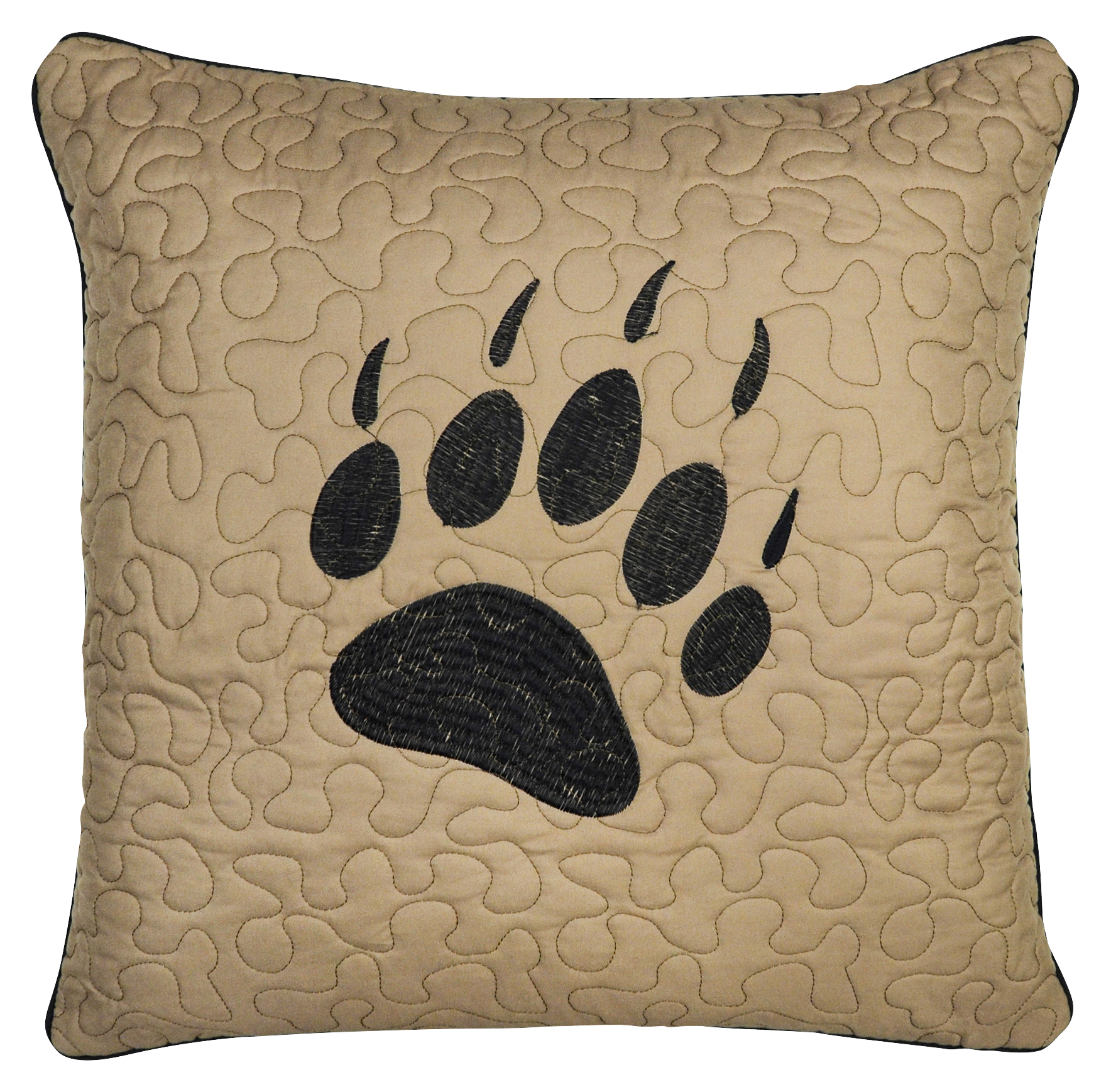 Donna Sharp Bear Walk Plaid Bedding Collection Paw Print Pillow