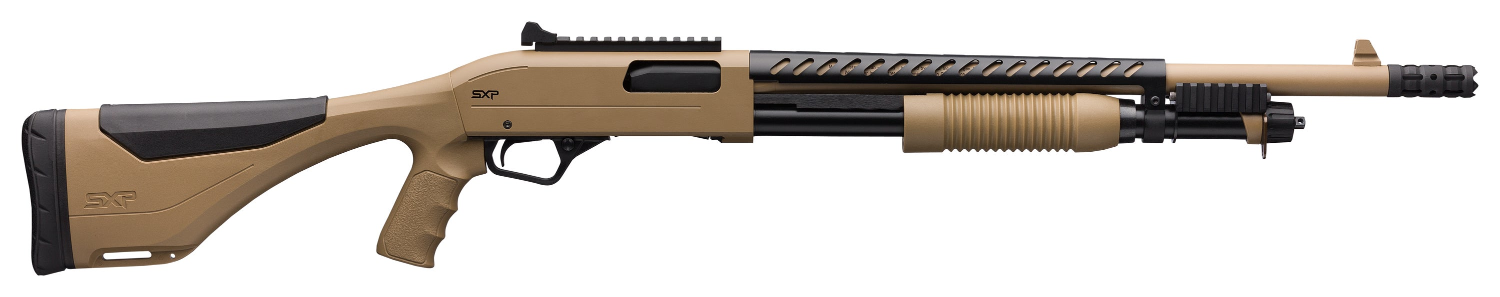 Winchester SXP Extreme Defender FDE Tactical PumpAction Shotgun