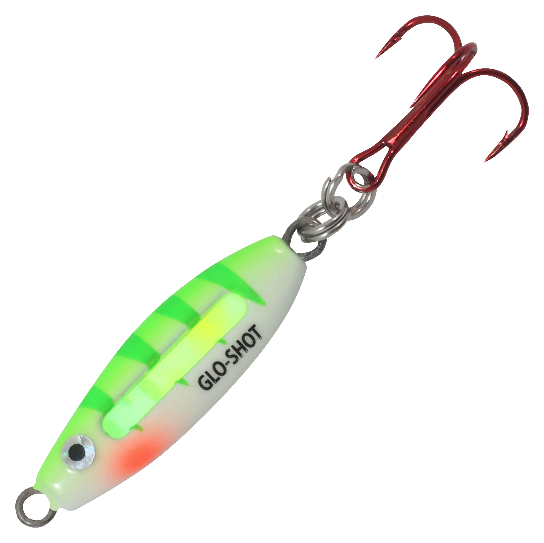 Image of Northland Glo-Shot Fire-Belly Spoon - 2-1/4″, 1/8 oz. - Super Glo Perch