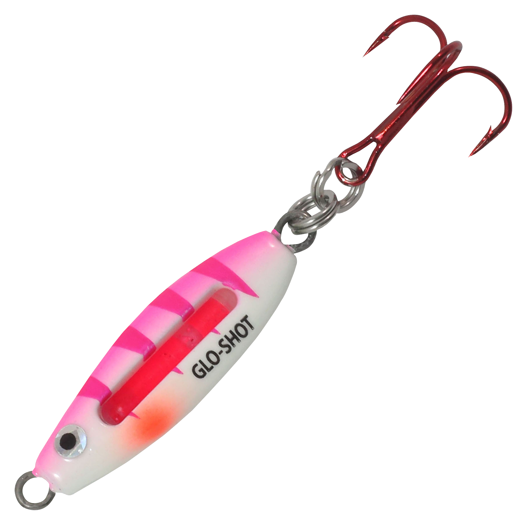 Image of Northland Glo-Shot Fire-Belly Spoon - 2-1/4″, 1/8 oz. - UV Pink Tiger