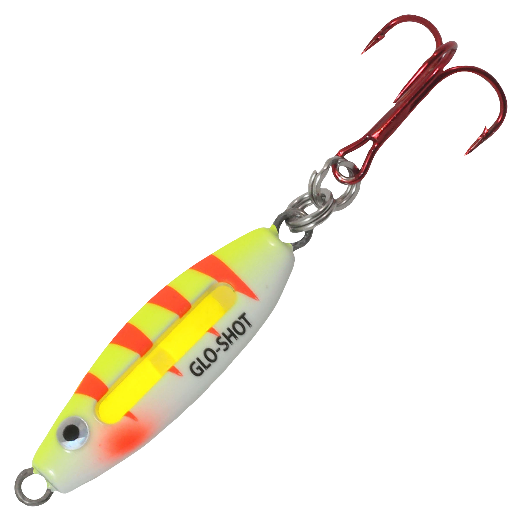 Image of Northland Glo-Shot Fire-Belly Spoon - 2-1/4″, 1/8 oz. - UV Electric Perch