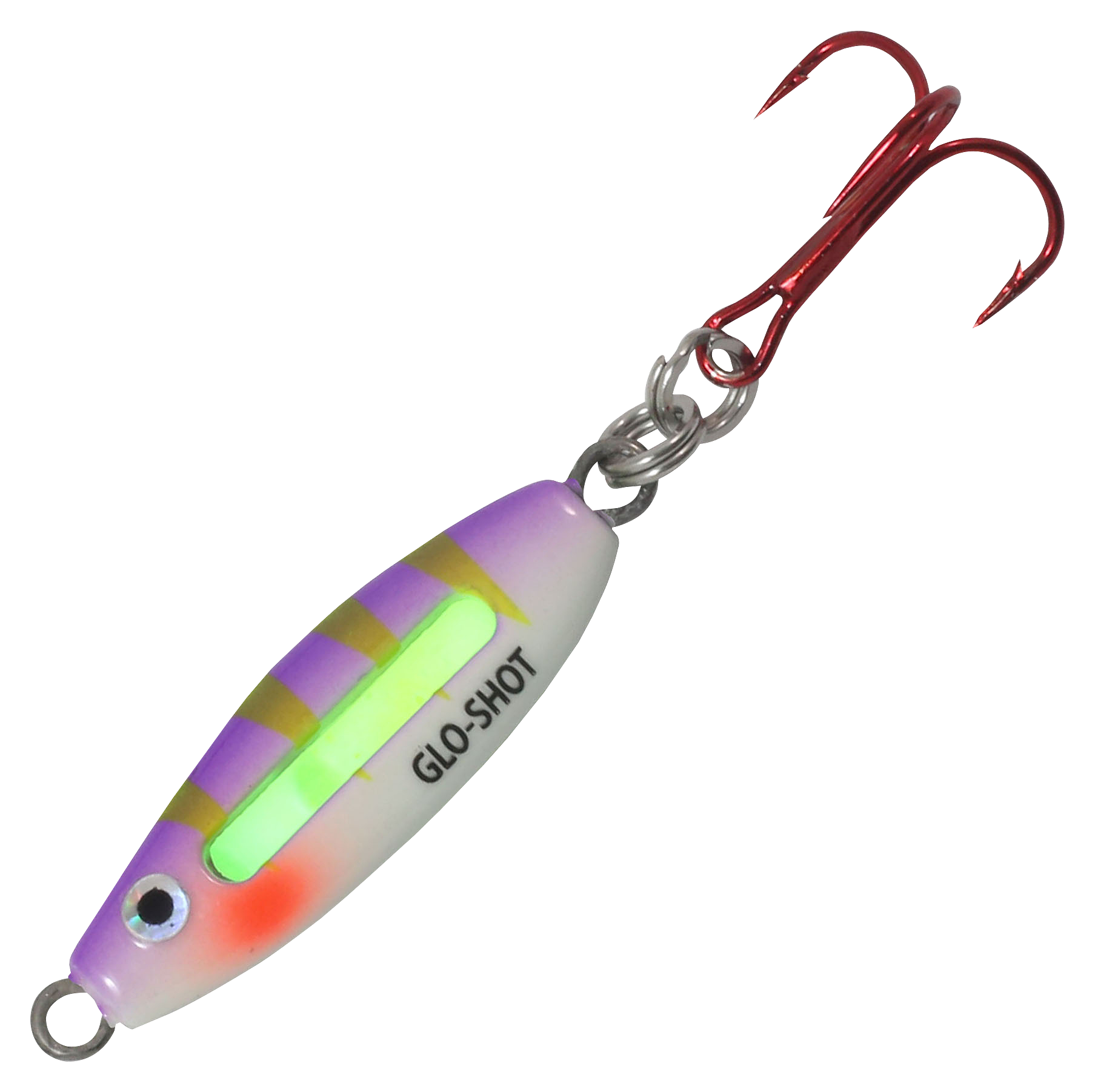 Image of Northland Glo-Shot Fire-Belly Spoon - 2-1/2″, 1/4 oz. - UV Purple Tiger