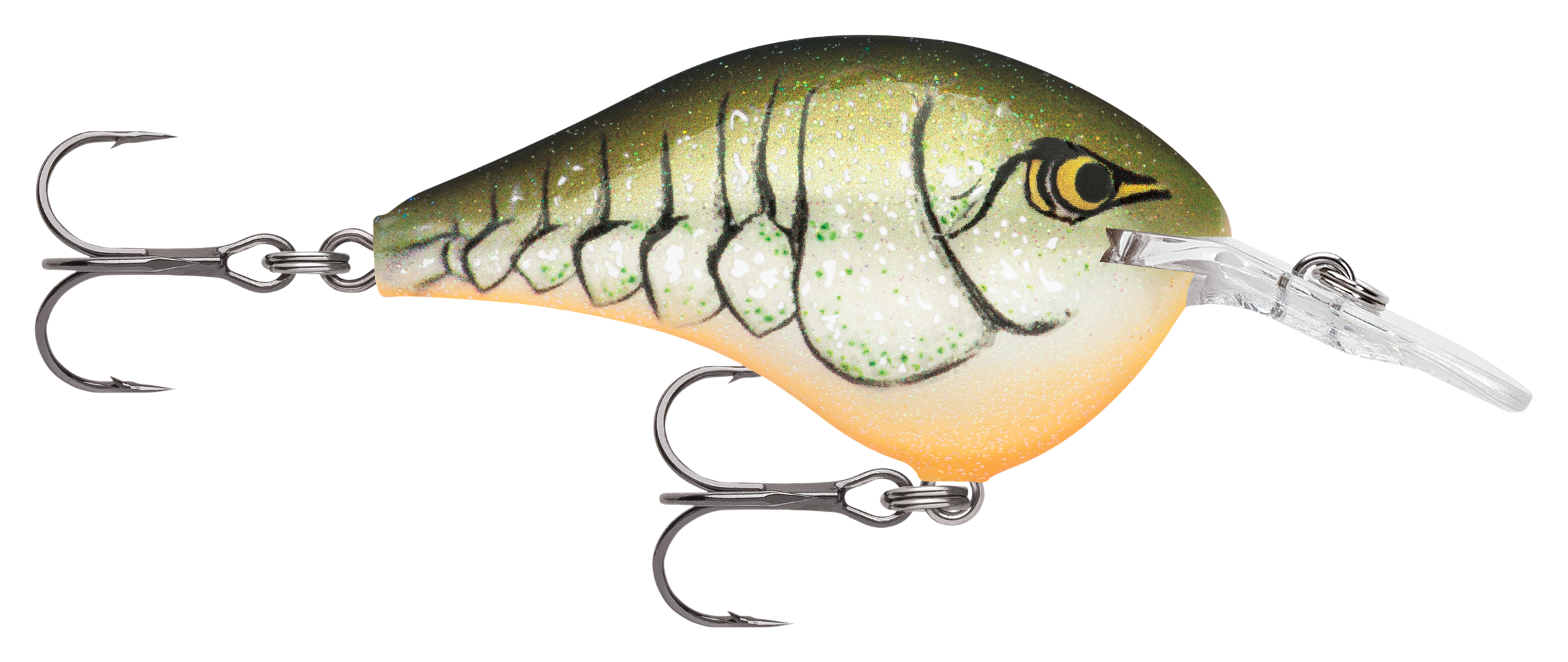 Image of Rapala DT Dives-To Series Crankbait - Rootbeer Crawdad - 2″ - 3/8 oz. - 6'